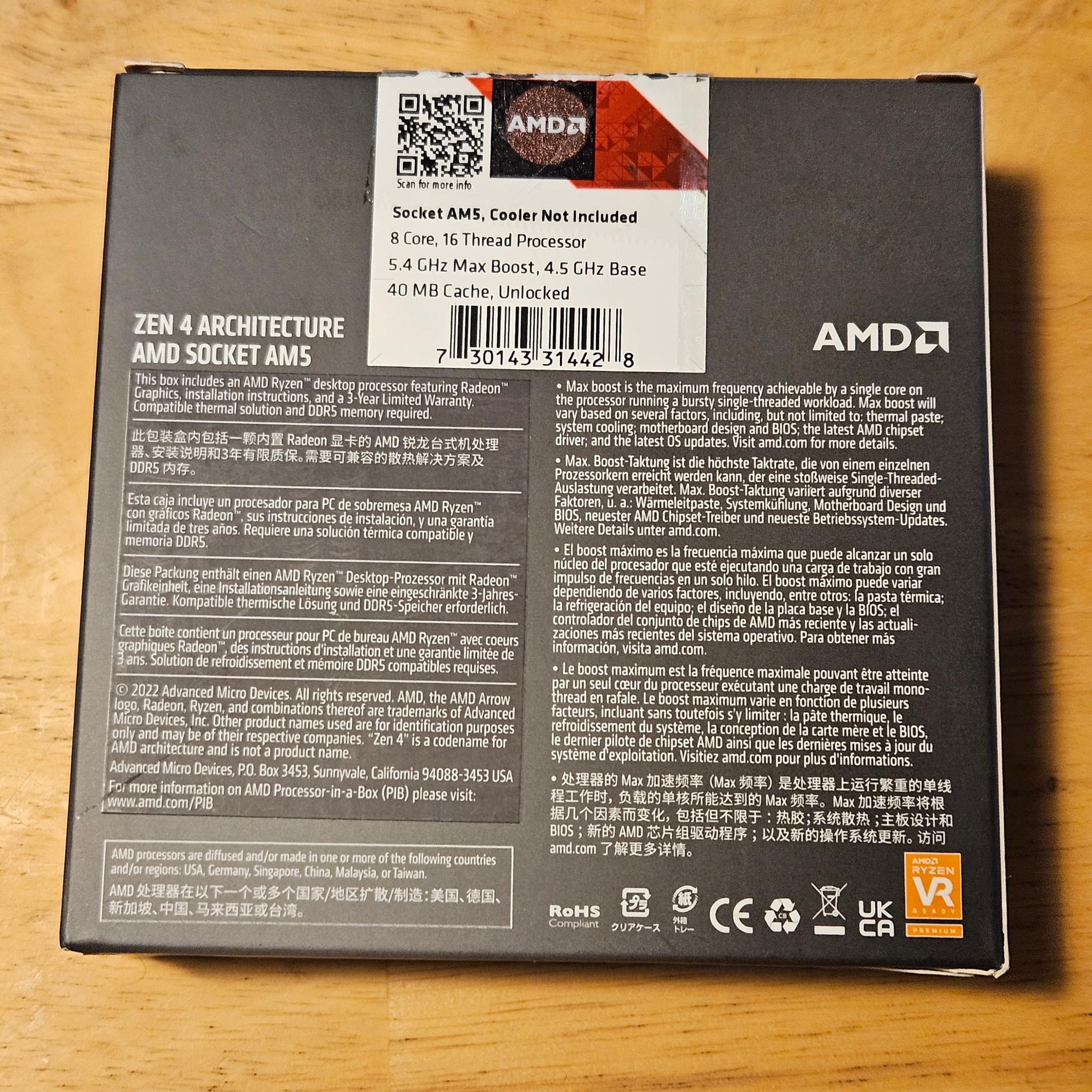 AMD Ryzen 7 7700X