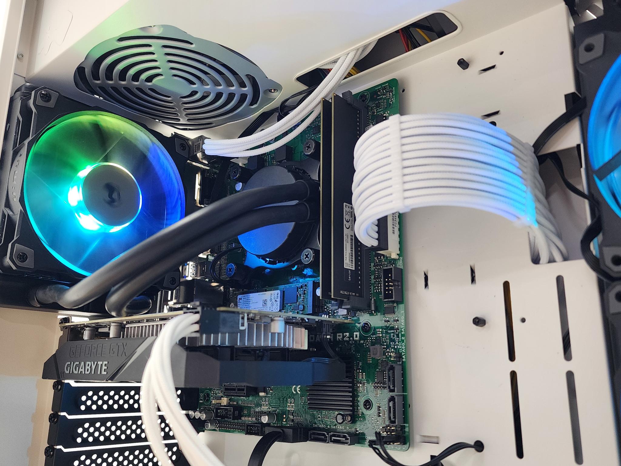 Gaming PC i7-8700 16GB RAM 480GB SSD GTX 1650 SUPER 4GB Windows 11 Computer
