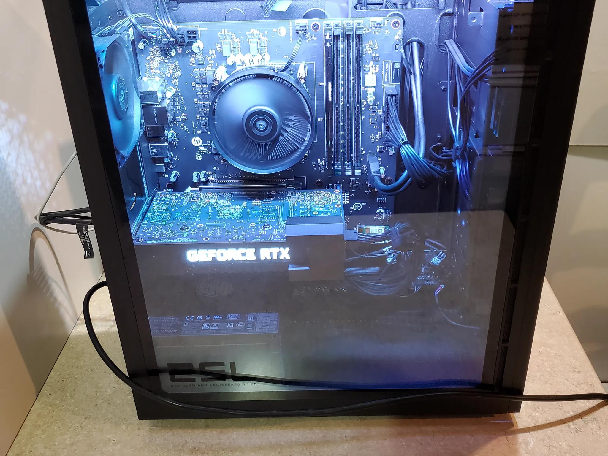 HP Omen 25L Gaming Computer RTX 2060 GPU