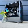 ⚫🌈Black ARGB Gaming PC⚫🌈NVIDIA GTX 1660 SUPER 6GB|AMD Ryzen 5 2600X|16GB DDR4|500GB NVME