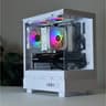 WHITE CUSTOM GAMING PC | RX 7700XT | RYZEN 5 9600X