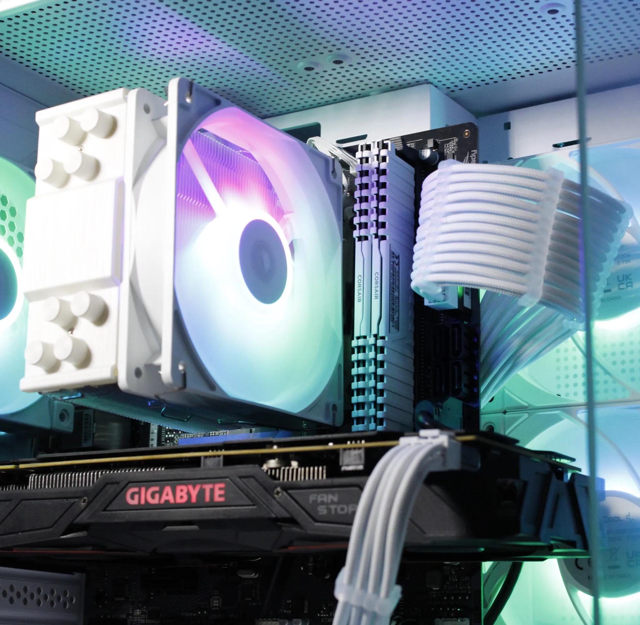 🤍 White Gaming PC [GTX 1080][12th gen CPU]