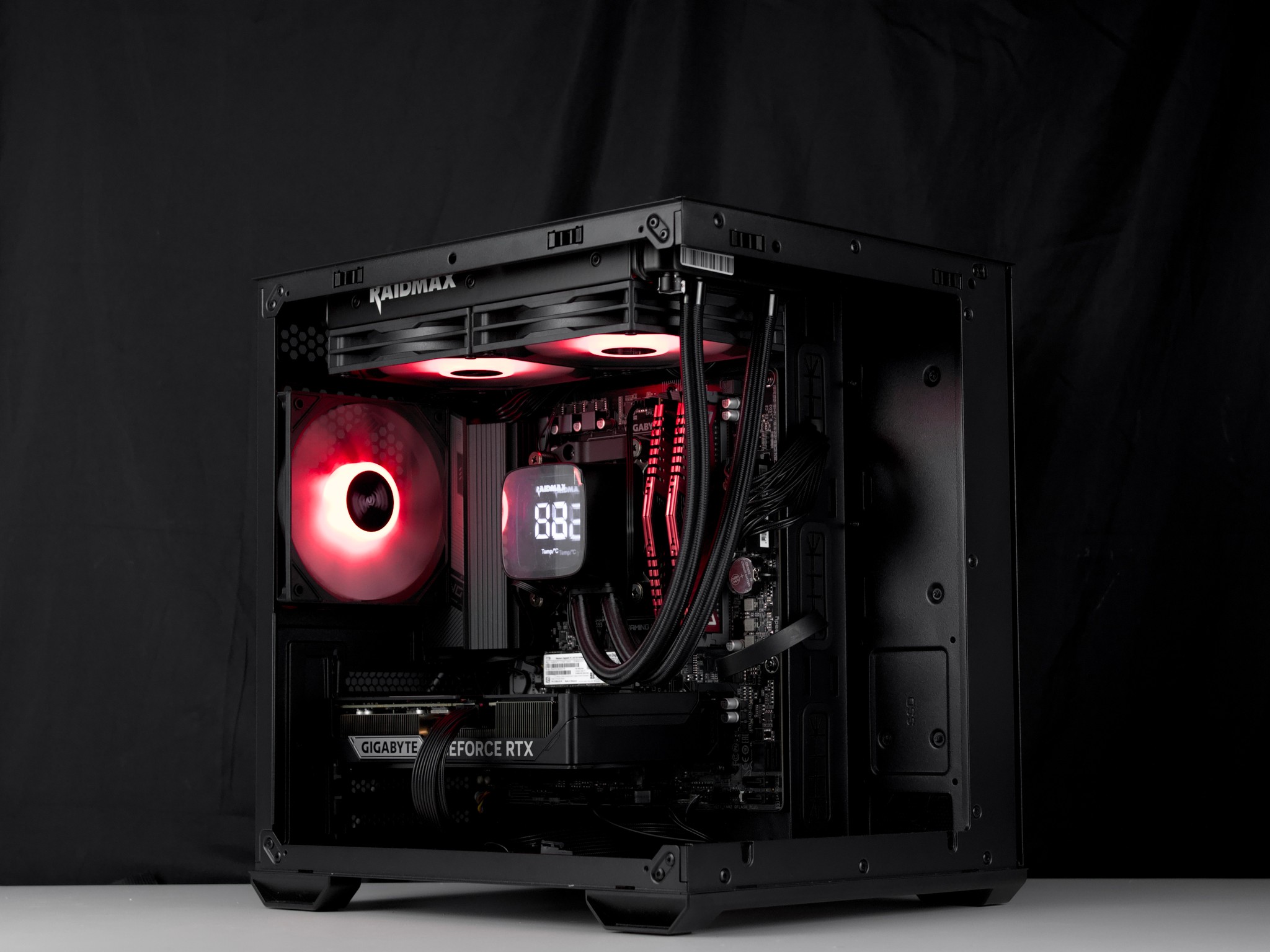 ♠️♥️Black Gaming PC – RTX 5060 TI, Ryzen 5 5600, 16GB RAM, 1TB SSD - WiFi, BlueTooth ♠️♥️