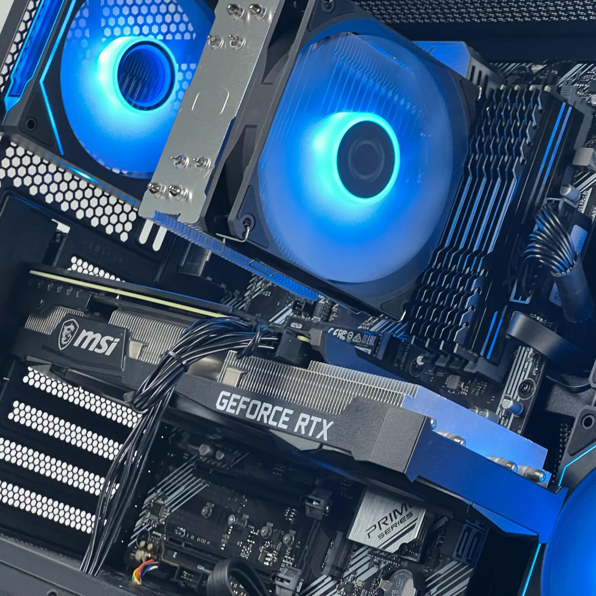 Clean Black Gaming PC | RTX 3070 | Ryzen 5 5600 | 1TB SSD | 32GB RAM