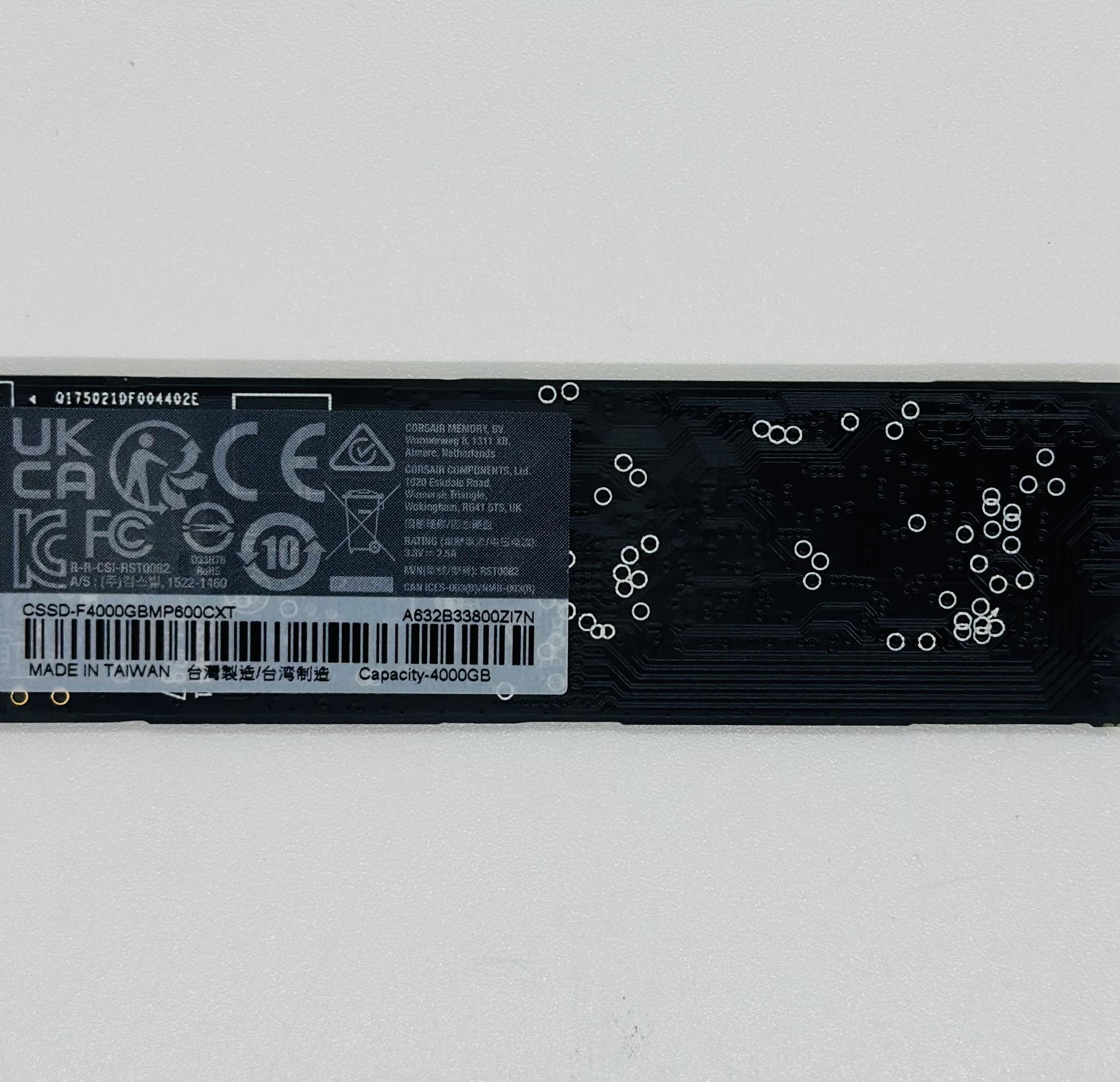 MP600 CORE XT 4TB PCIe 4.0 (Gen4) x4 NVMe M.2 SSD