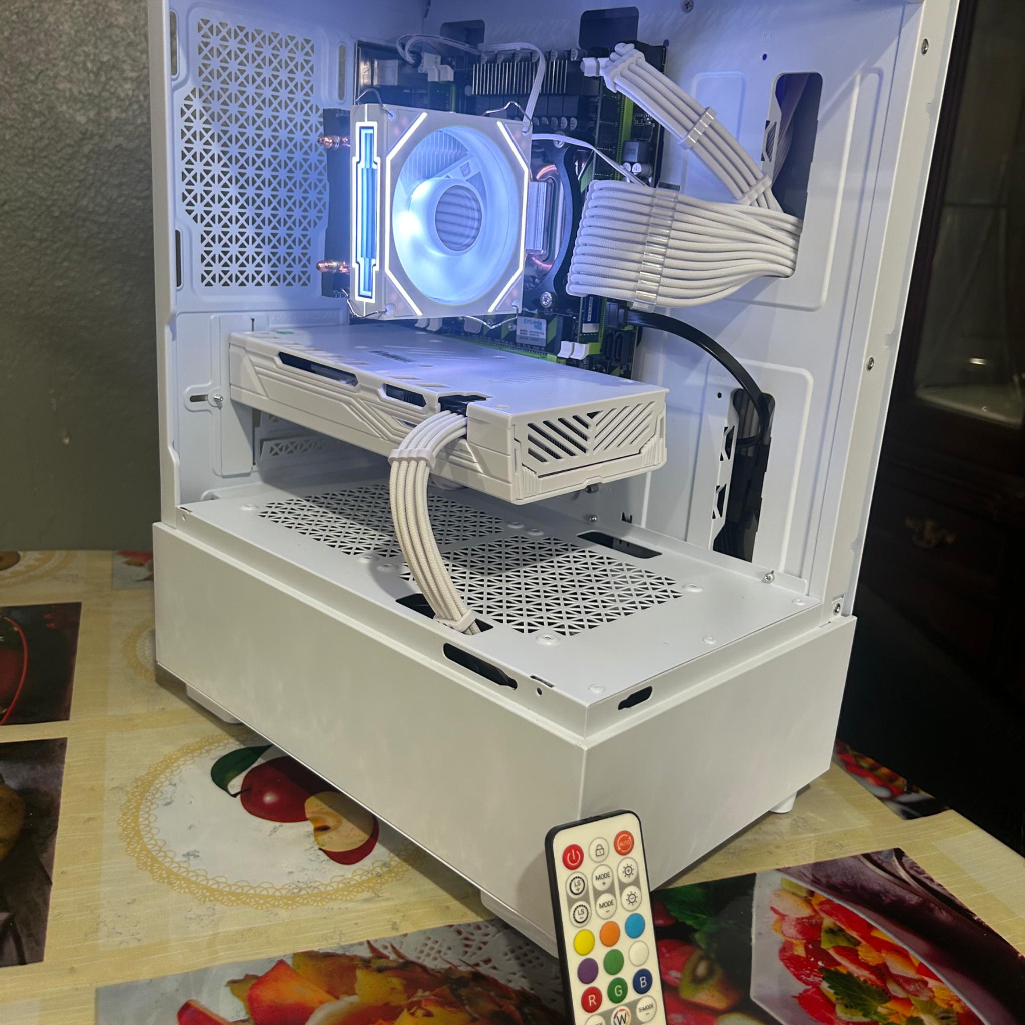 White Budget Gaming Pc