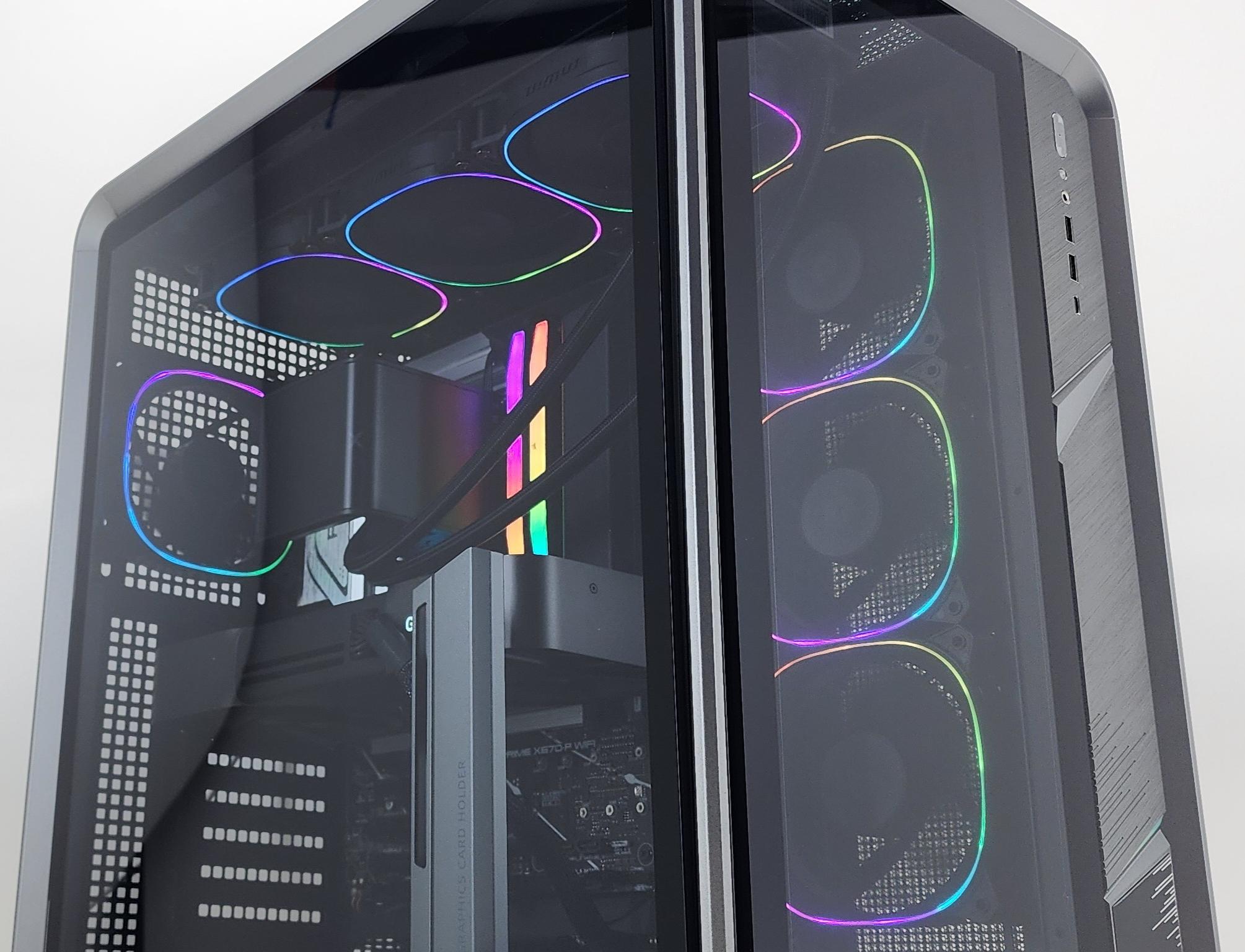 Gaming PC Ryzen 7 9800X3D 96GB RAM 4TB SSD RTX 5090 32GB Windows 11 Computer