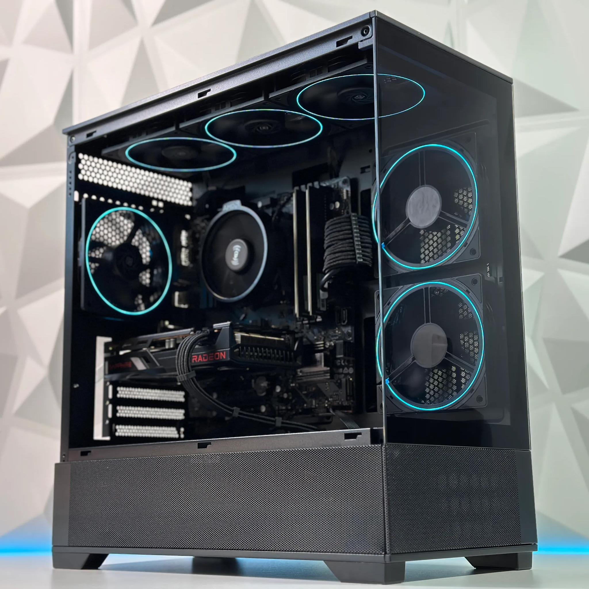 🚀 Gaming PC🫅AMD RX 6600 8GB👑AMD Ryzen 5 3600👑16GB DDR4👑1TB  SSD