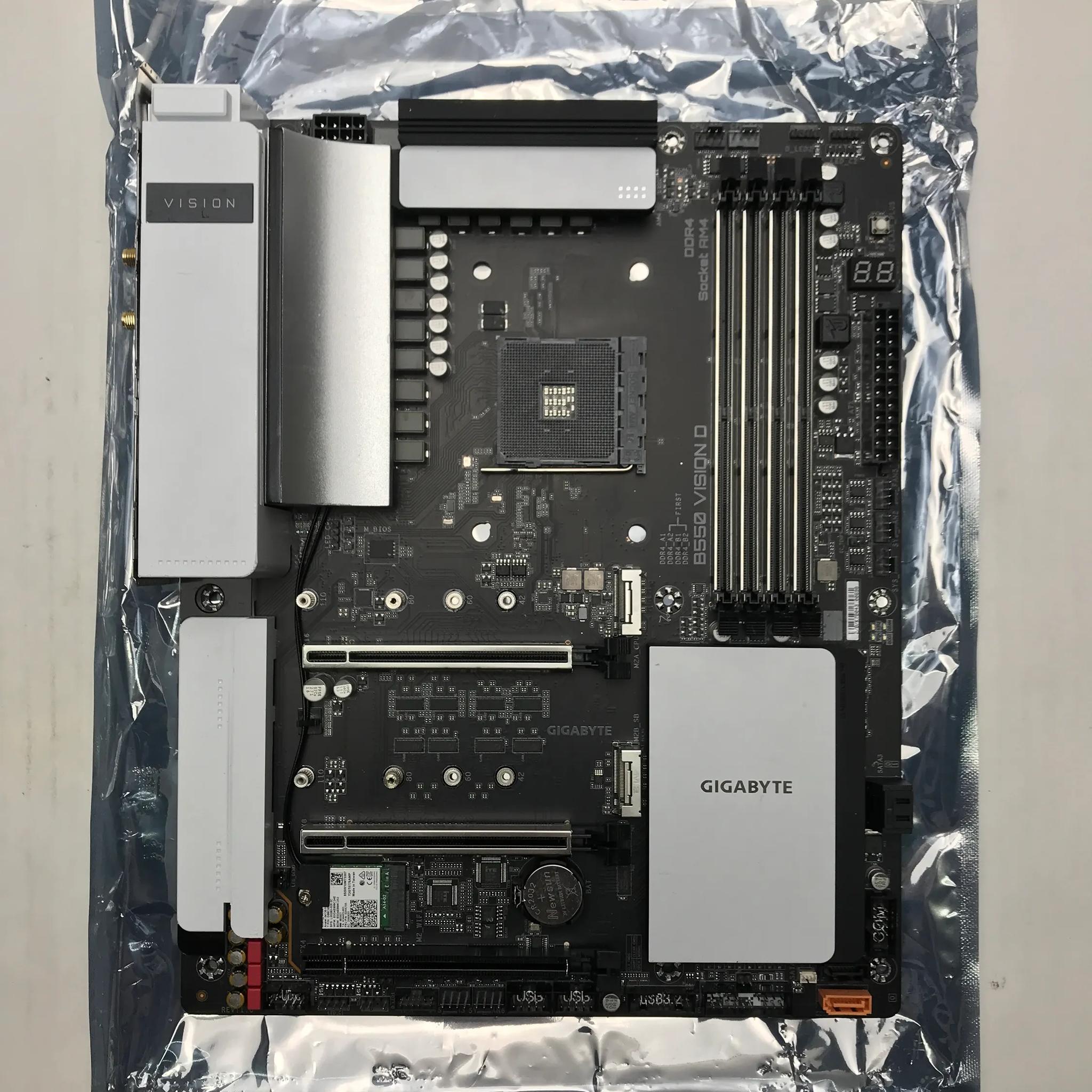 GIGABYTE B550 Vision D AM4, AMD Motherboard | Tested & works