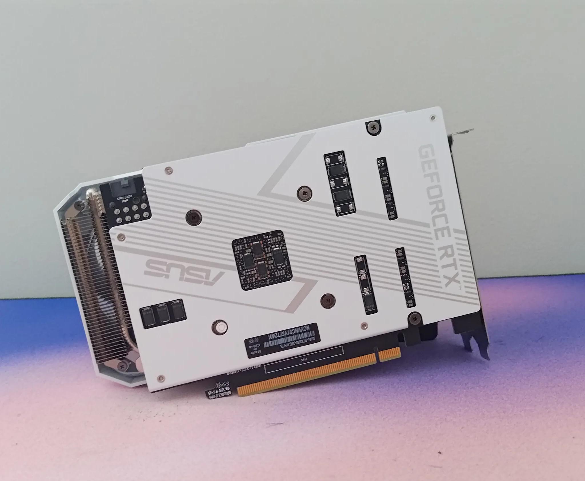 Asus Dual GeForce RTX 3060 White OC Edition 8GB