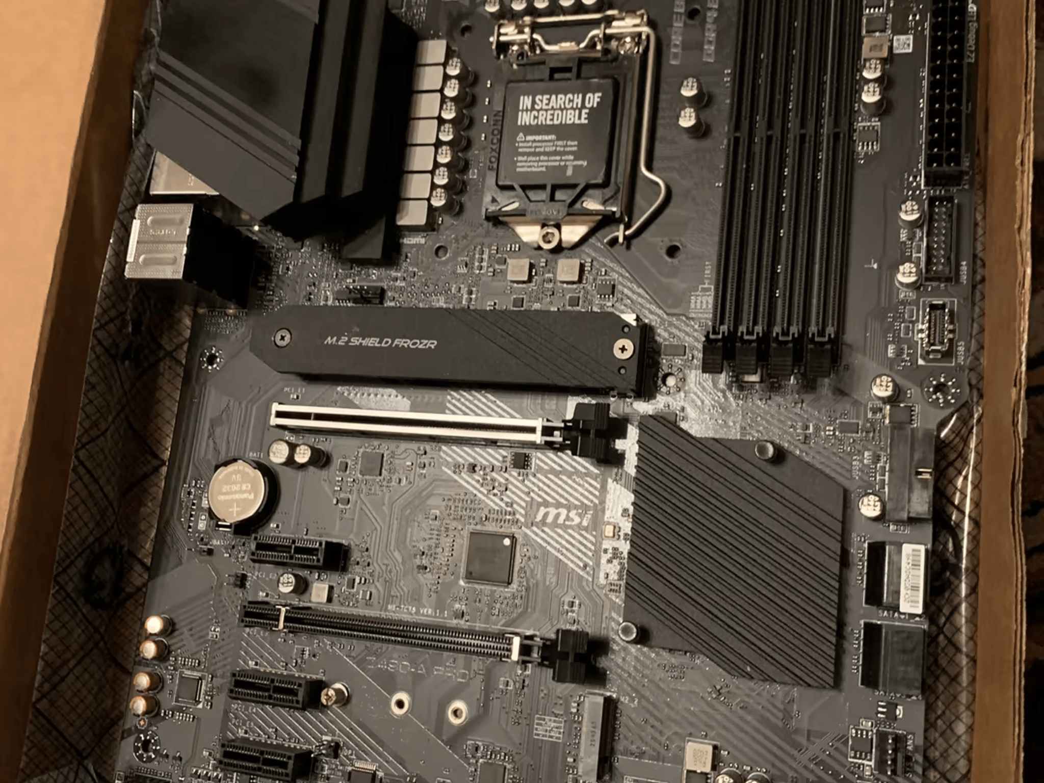MSI Z490-A PRO Motherboard