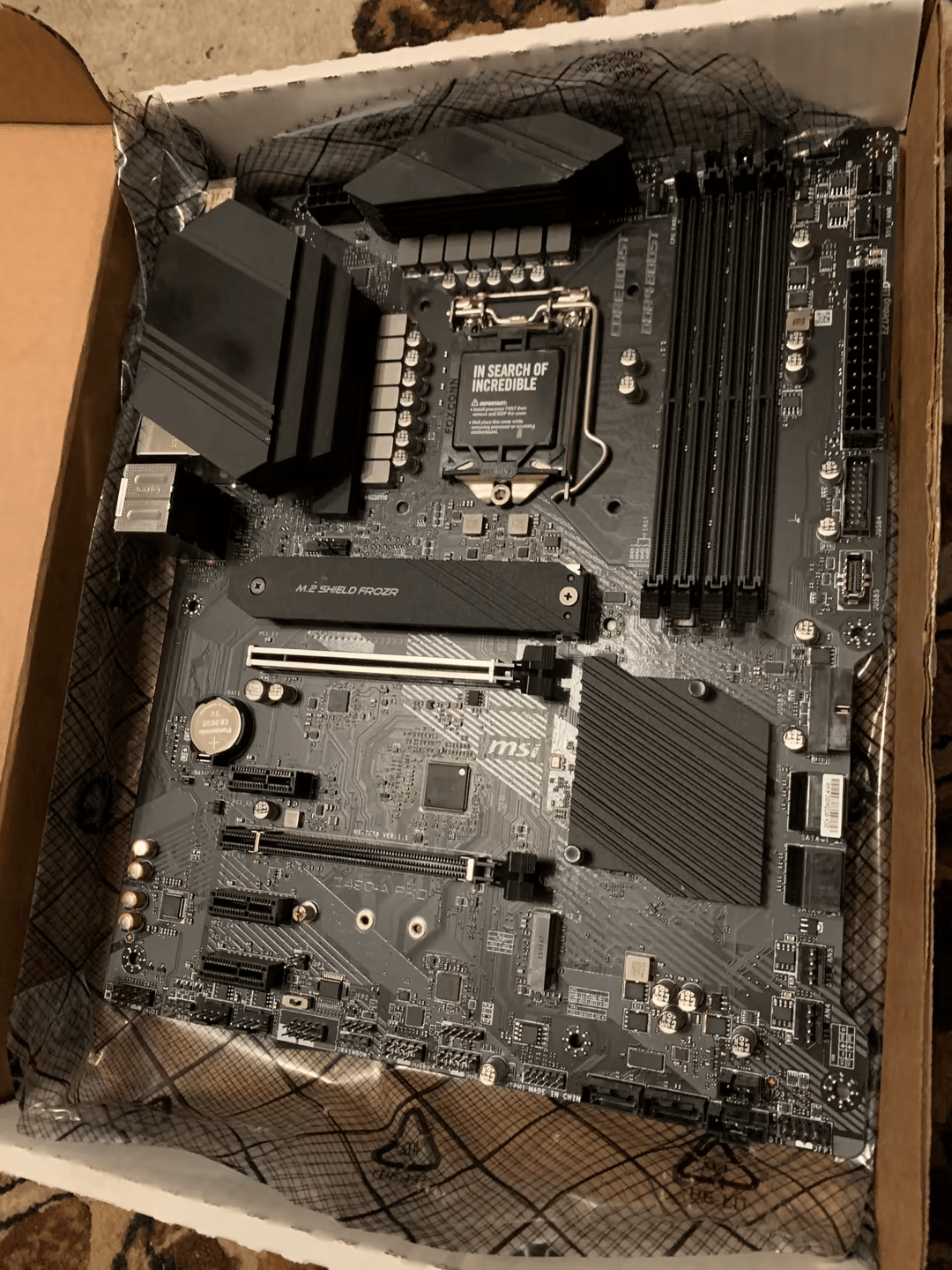MSI Z490-A PRO Motherboard