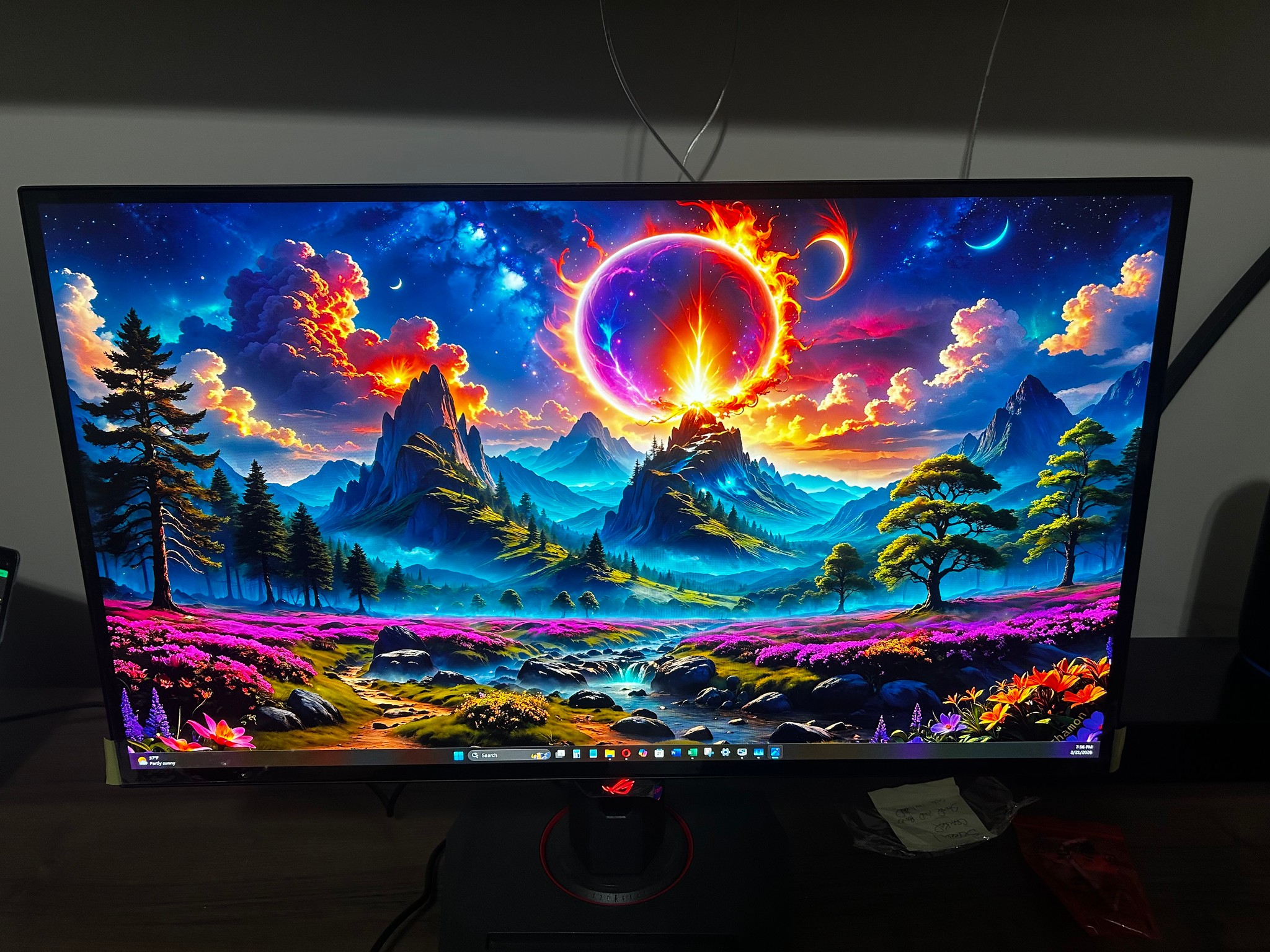 ROG Strix OLED (240hz) Gaming Monitor 27" 1440p Glossy WOLED Panel (Protection Film Still Attached!)