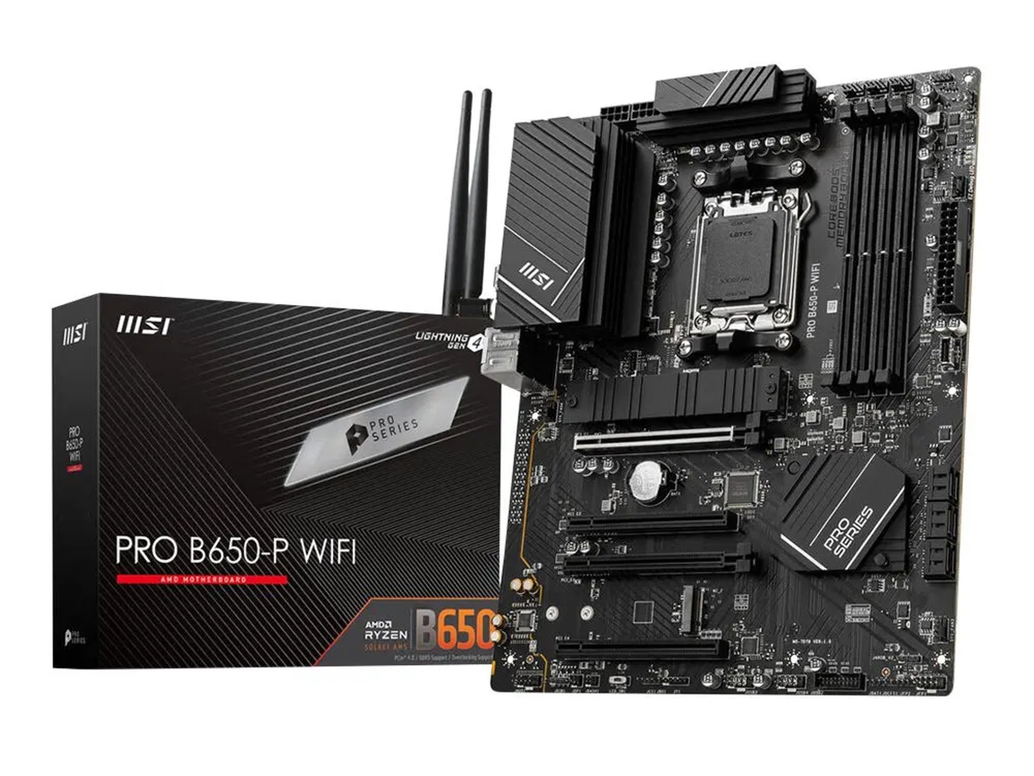 Brand New MSI B650-P PRO WiFi DDR5 AMD AM5 ATX Motherboard with 32gb gskill ram 1tb crucial p5+ ssd