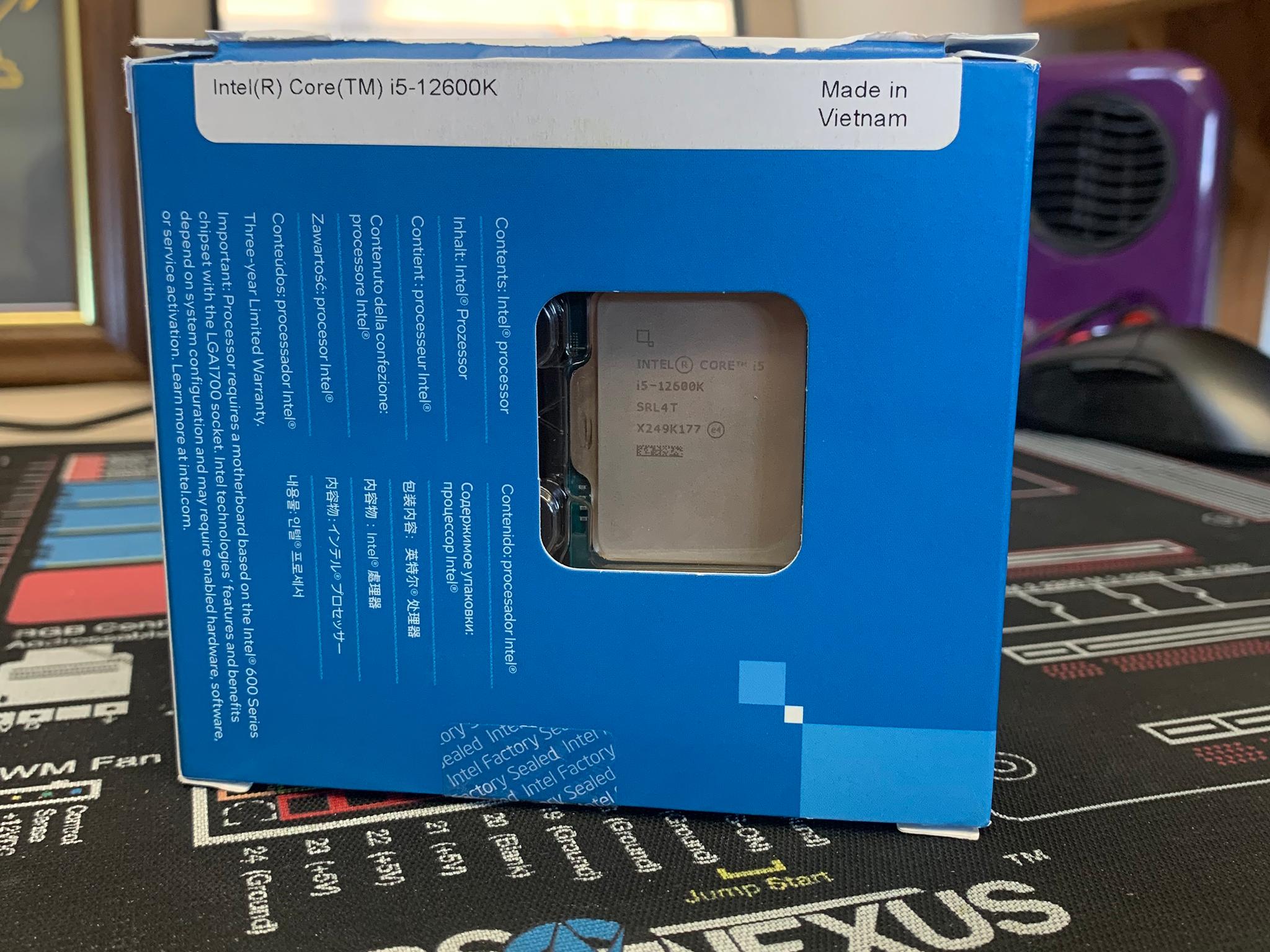 Intel Core i5 12600K