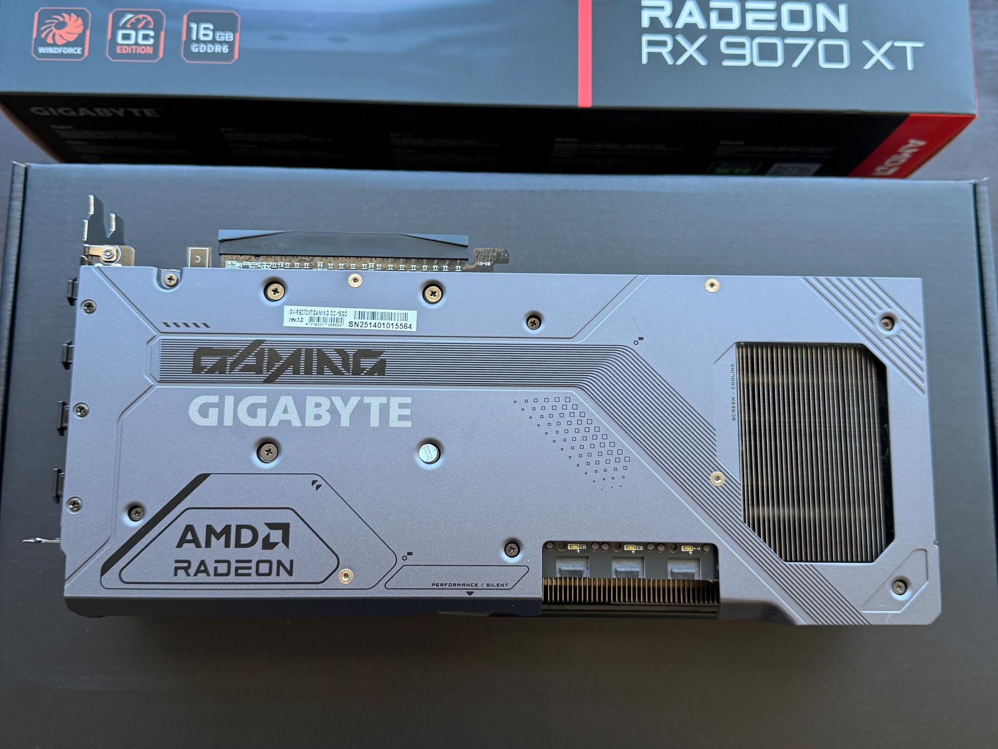 Gigabyte Gaming OC AMD Radeon RX 9070XT