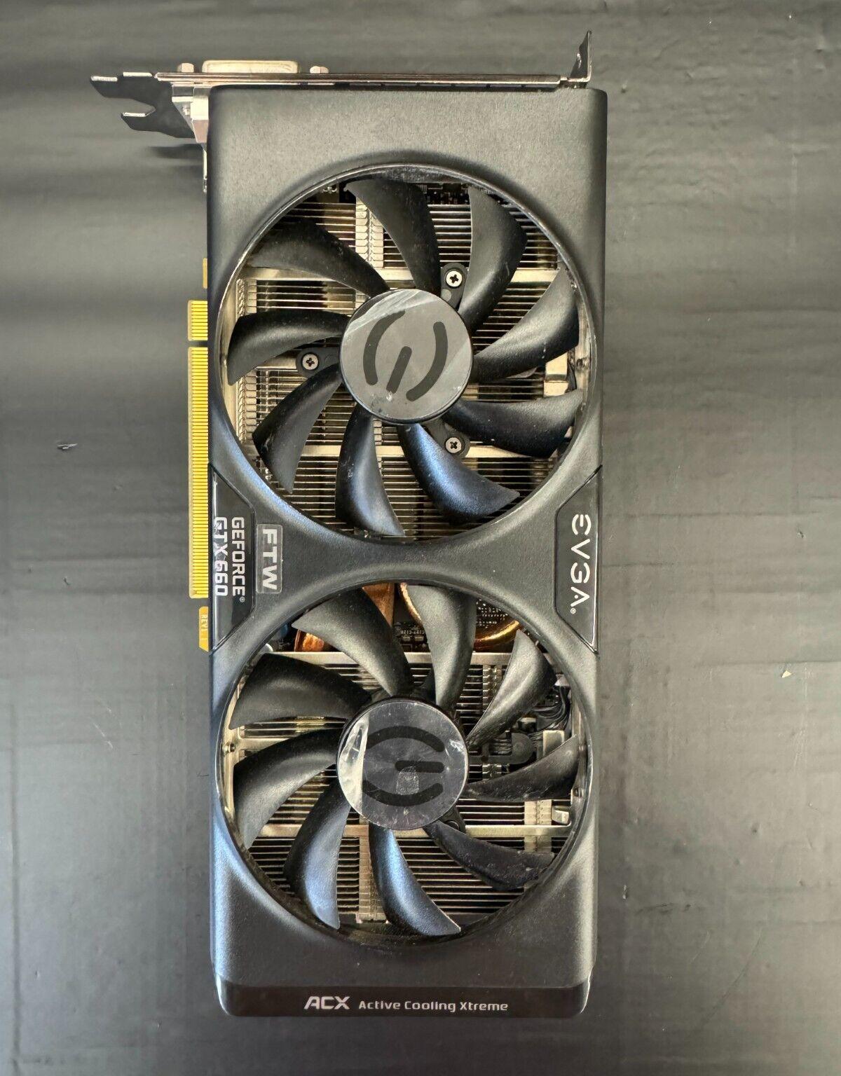 EVGA GeForce GTX 660 FTW 2GB GDDR5 Graphics Card - DisplayPort, HDMI, DVI