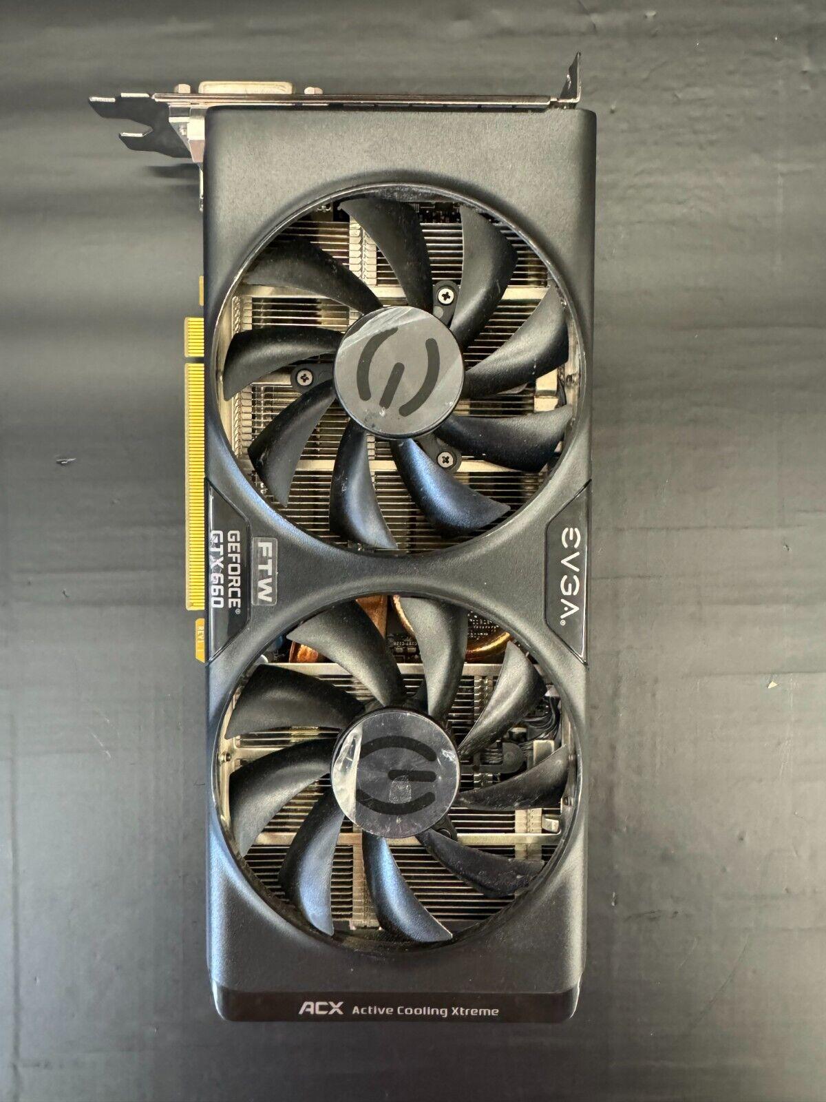 EVGA GeForce GTX 660 FTW 2GB GDDR5 Graphics Card - DisplayPort, HDMI, DVI