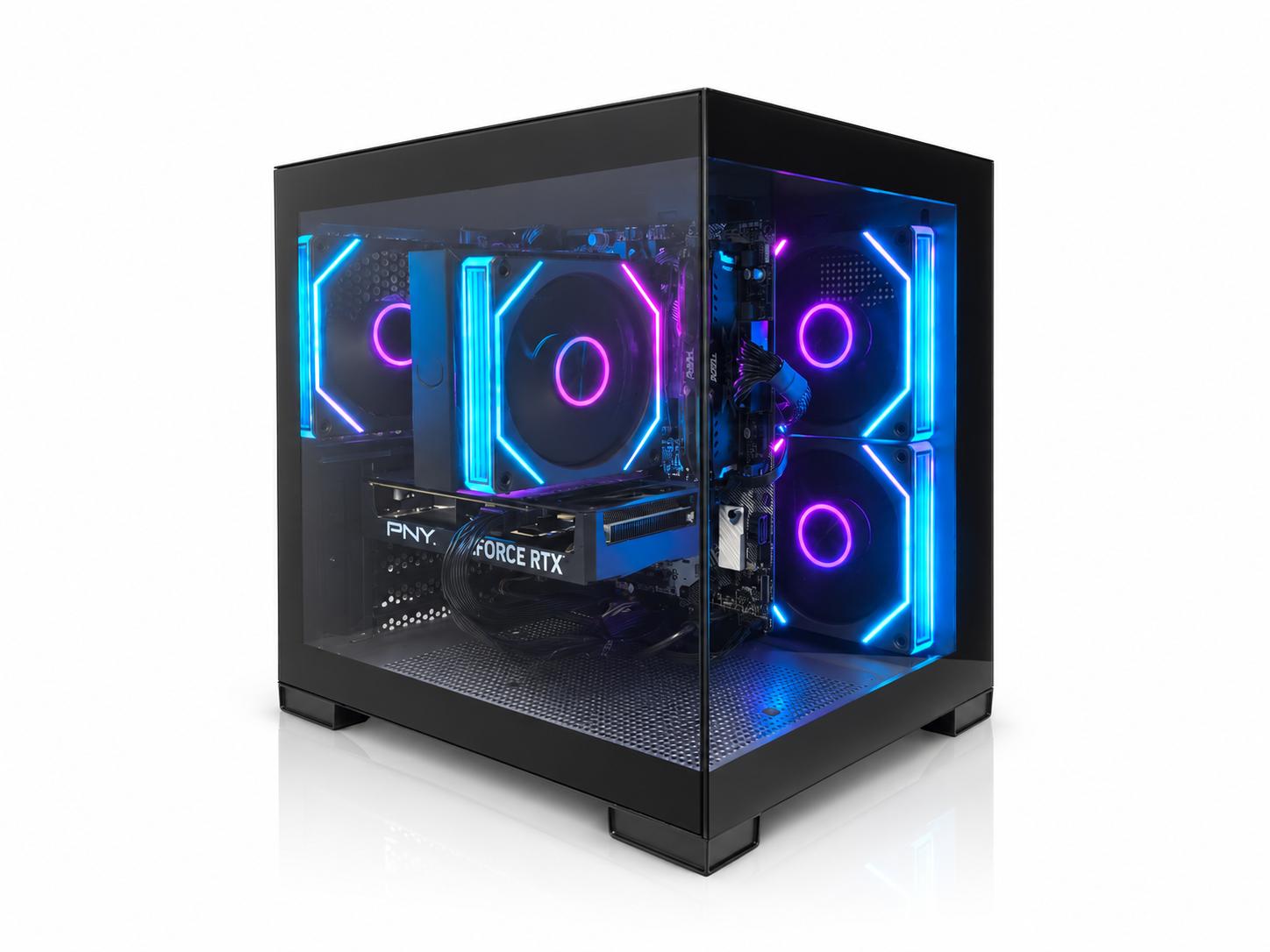 HIGH FPS CUBEX Gaming PC | RTX 4060 OC 8GB | Ryzen 5 5500 | 16GB RAM | 1TB SSD