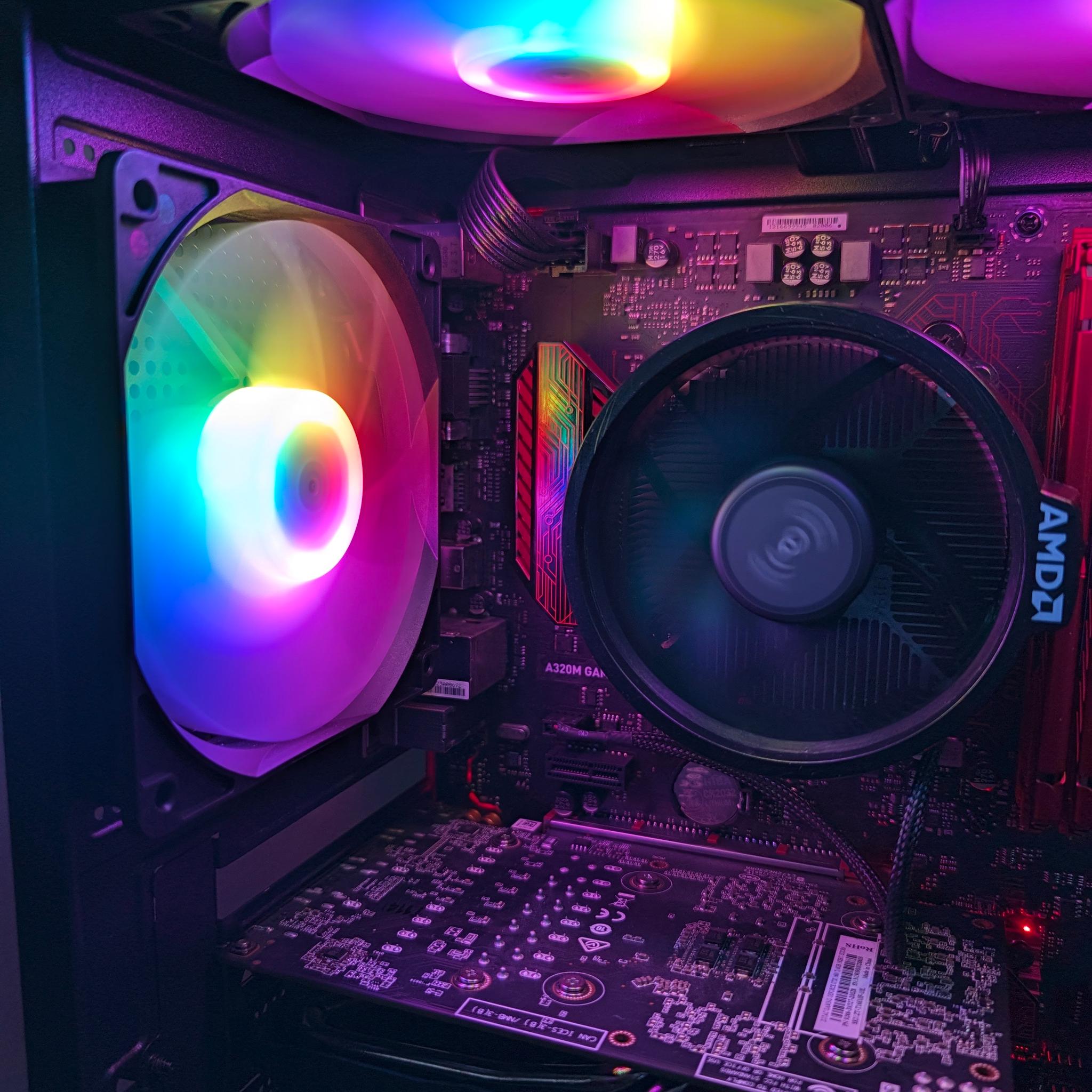 GTX 1660 Ti 6GB | Ryzen 5 2600X | 16GB RAM | 512GB NVMe SSD Gaming PC