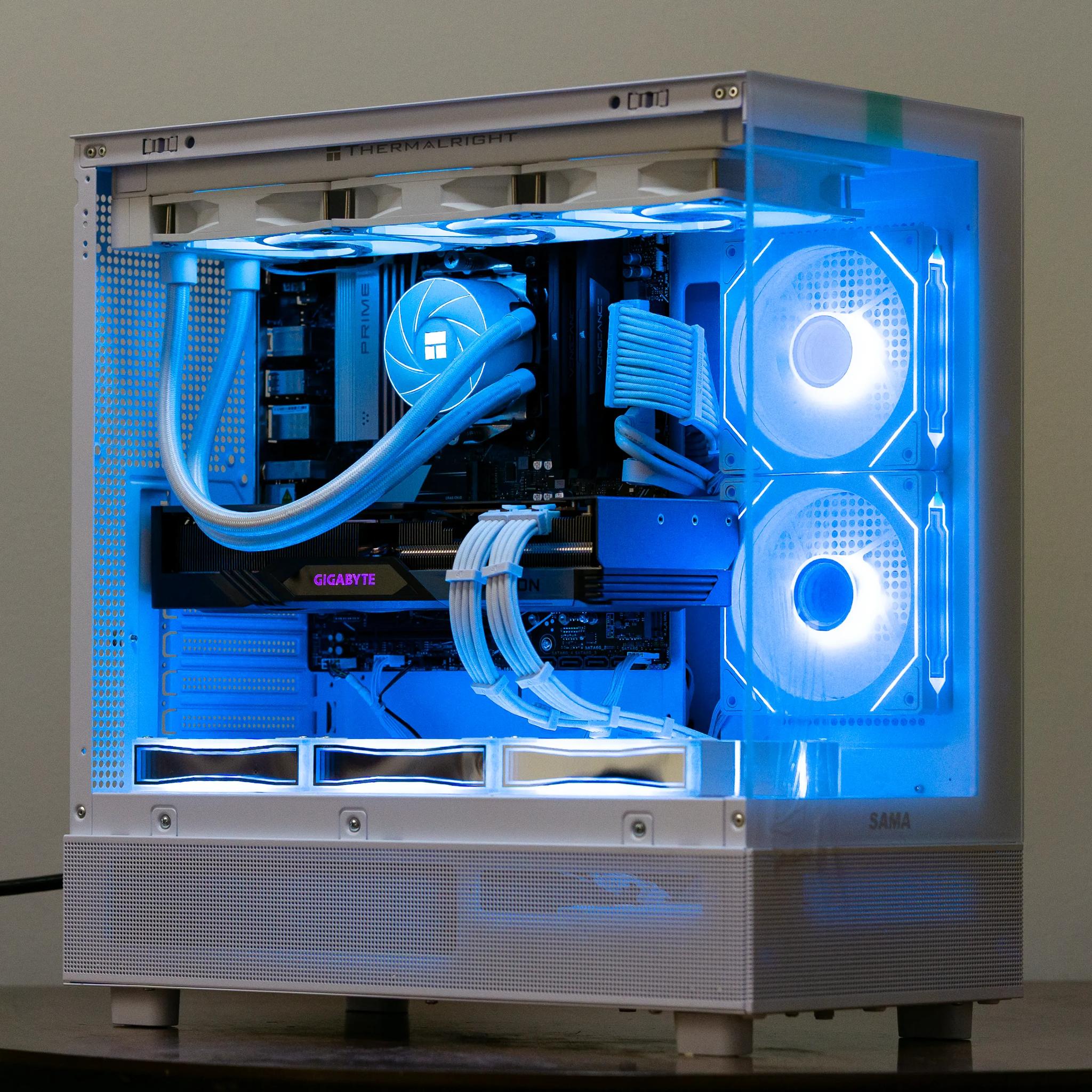 ❄️FROSTBITE❄️ RX 7800XT| Ryzen 5 7500F| AM5| 32GB DDR5| 1TB M.2| WiFi| 1440p/4K Streaming & Gaming