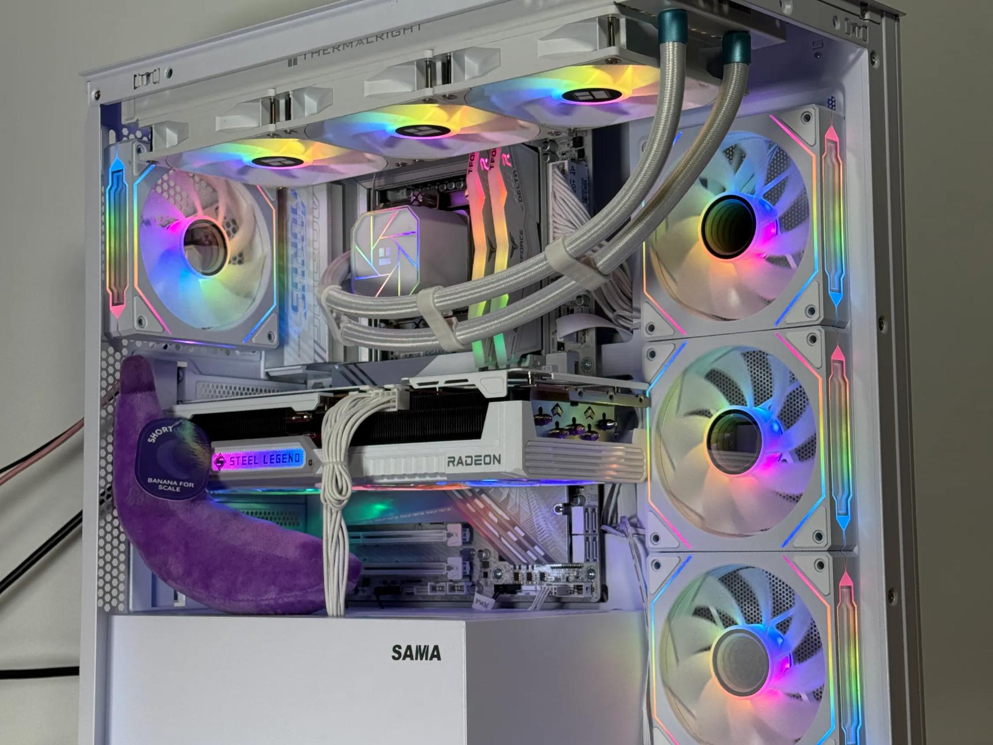 AMD RX 9070XT Intel Core Ultra 7 265k Gaming PC
