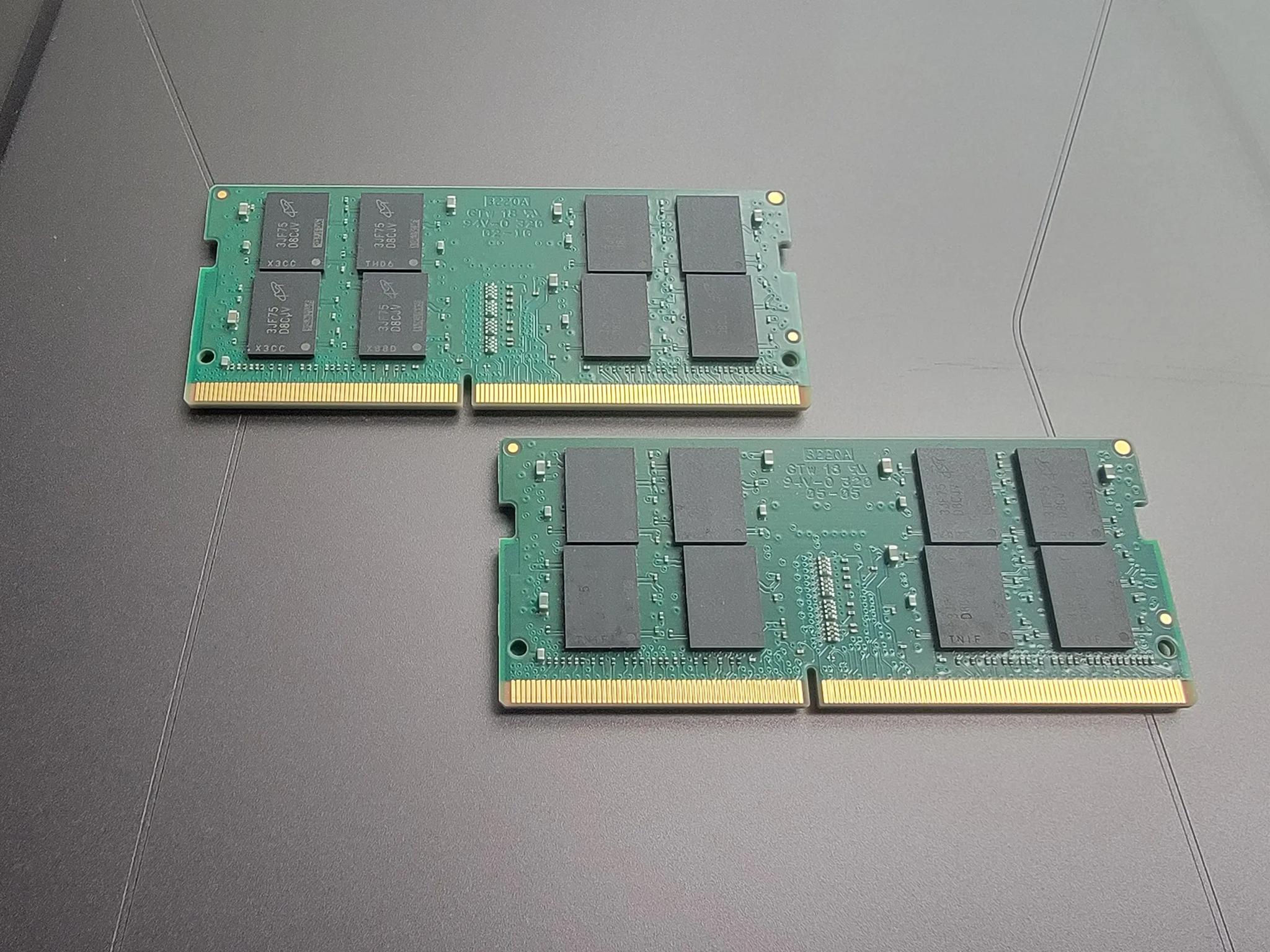 64GB kit DDR4 3200 MHz CL22 SO-DIMM Memory