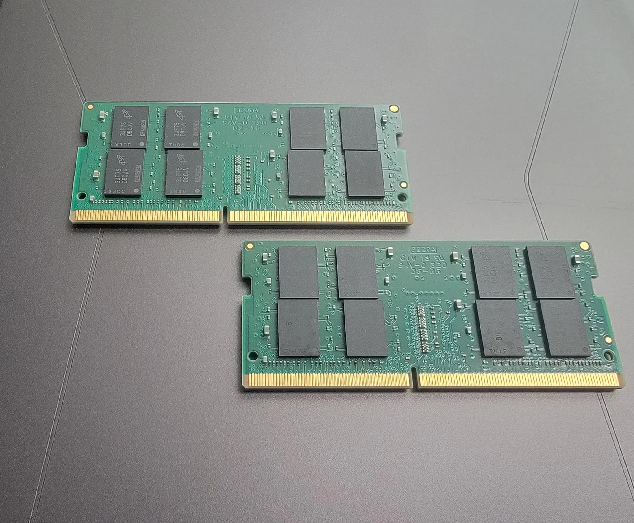 64GB kit DDR4 3200 MHz CL22 SO-DIMM Memory