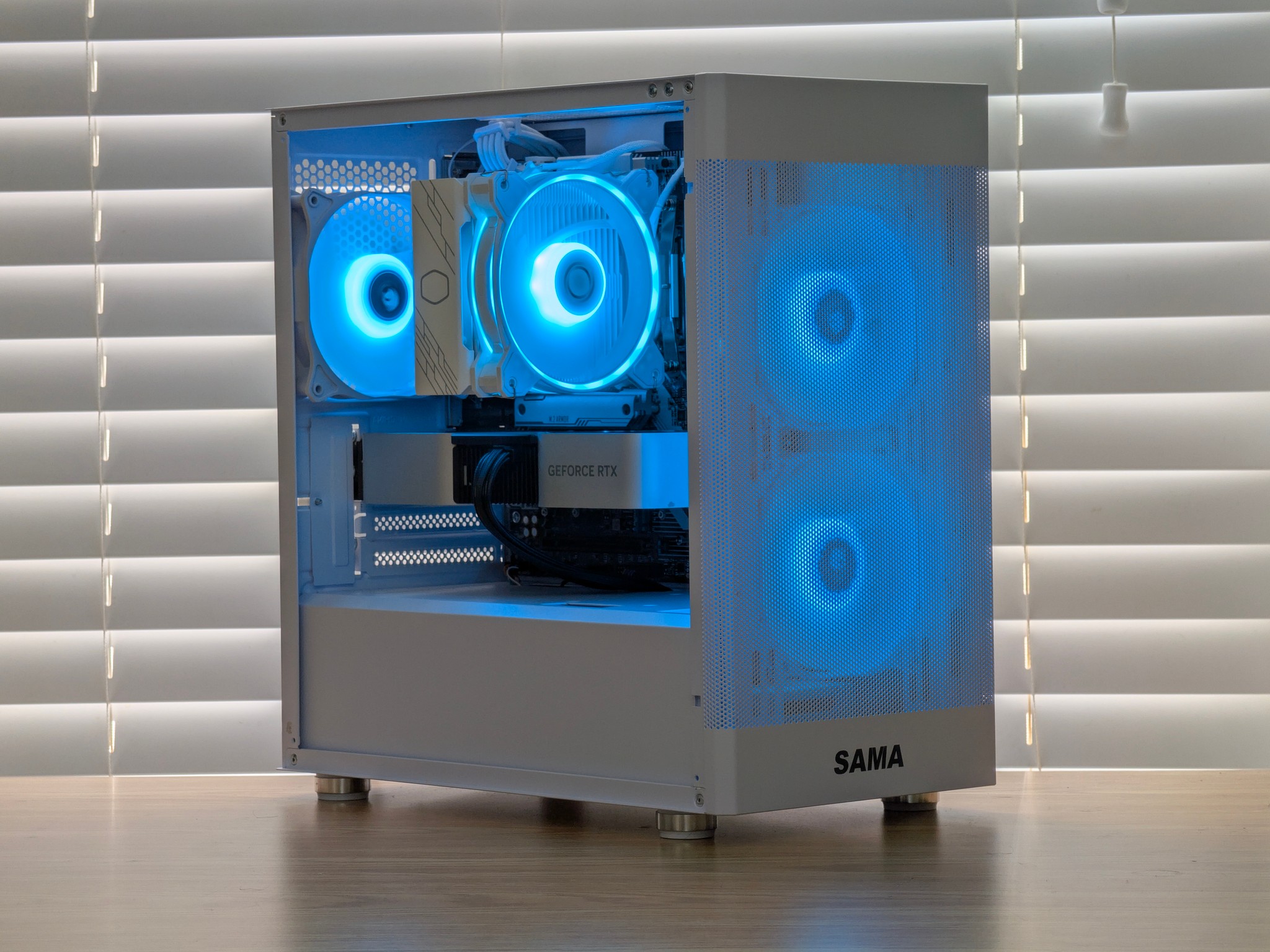 🤍💙Ryzen 5 7600x | RTX 4060Ti | 32GB DDR5 | 1TB SSD | Gaming PC💙🤍