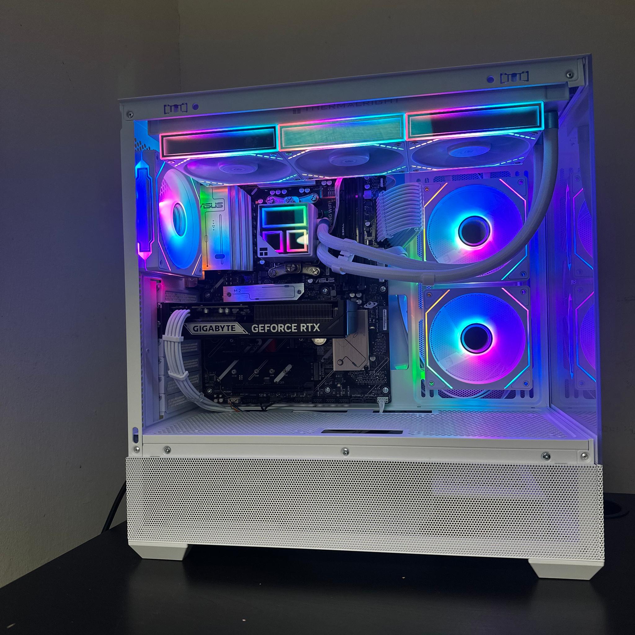 White WiFi Gaming PC | R5 7600x | RTX 5060 Ti | 1TB SSD