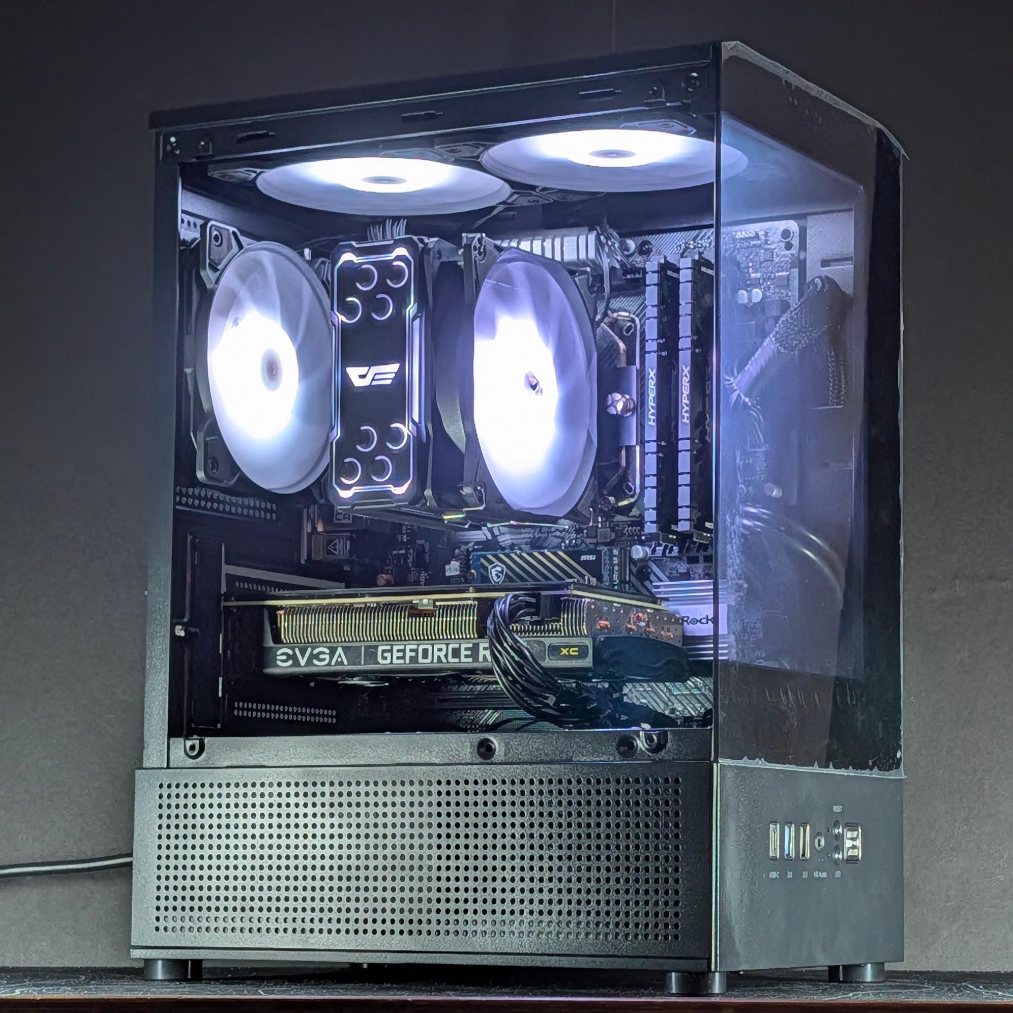 🖤🤍Ryzen 5 5500/RTX 3060 Ti 8GB Gaming/Streaming PC🤍🖤