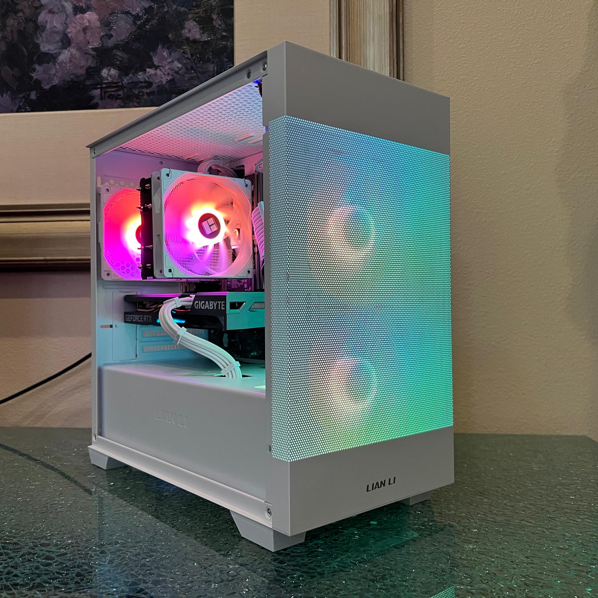 Intel i5 12400F / RTX 3060 / 16GB RAM / 1TB SSD / Custom White Gaming PC