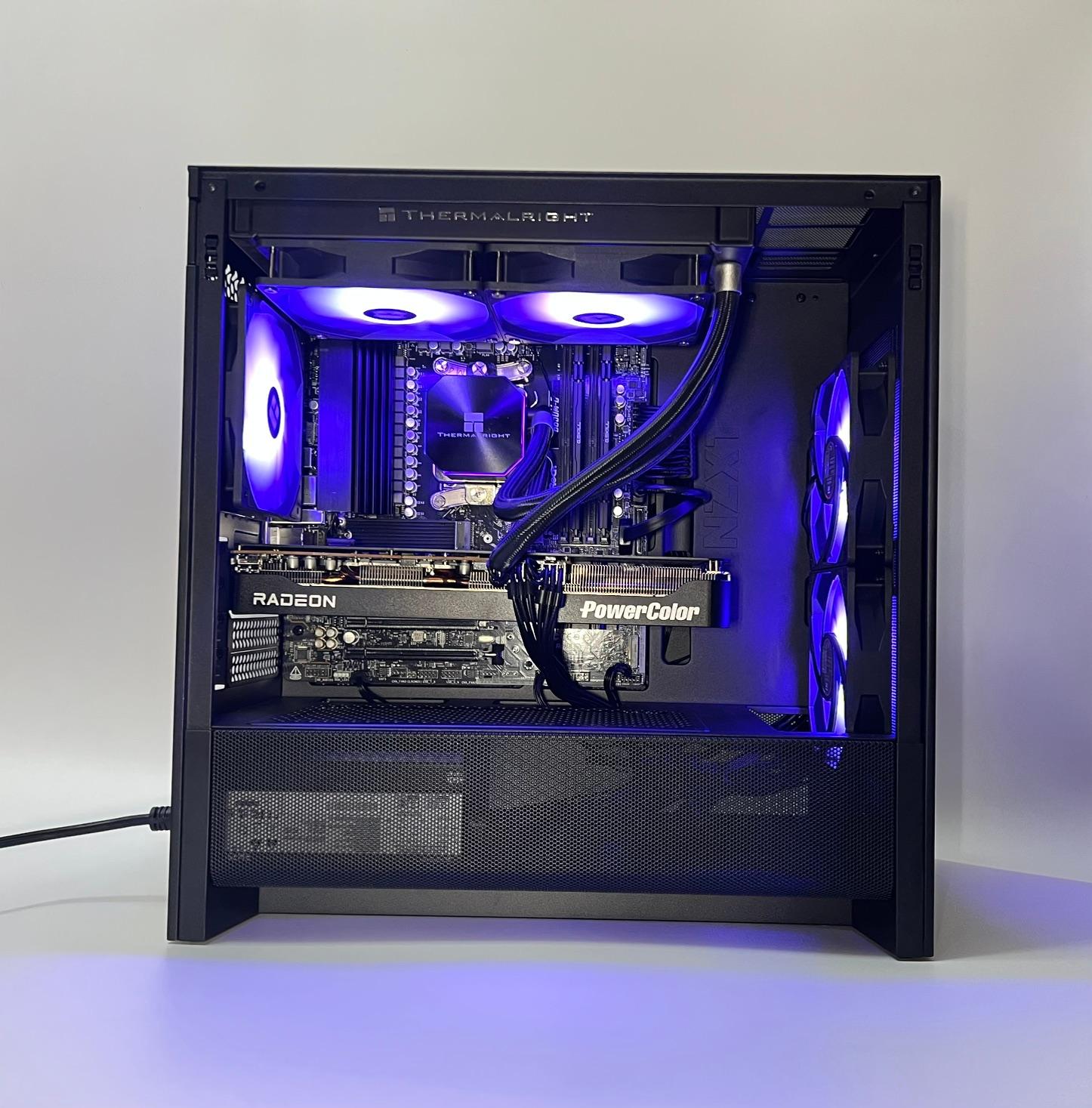 Radeon RX 9070GRE Custom Gaming PC - Ryzen 5 7500X3D, 1TB NVMe SSD