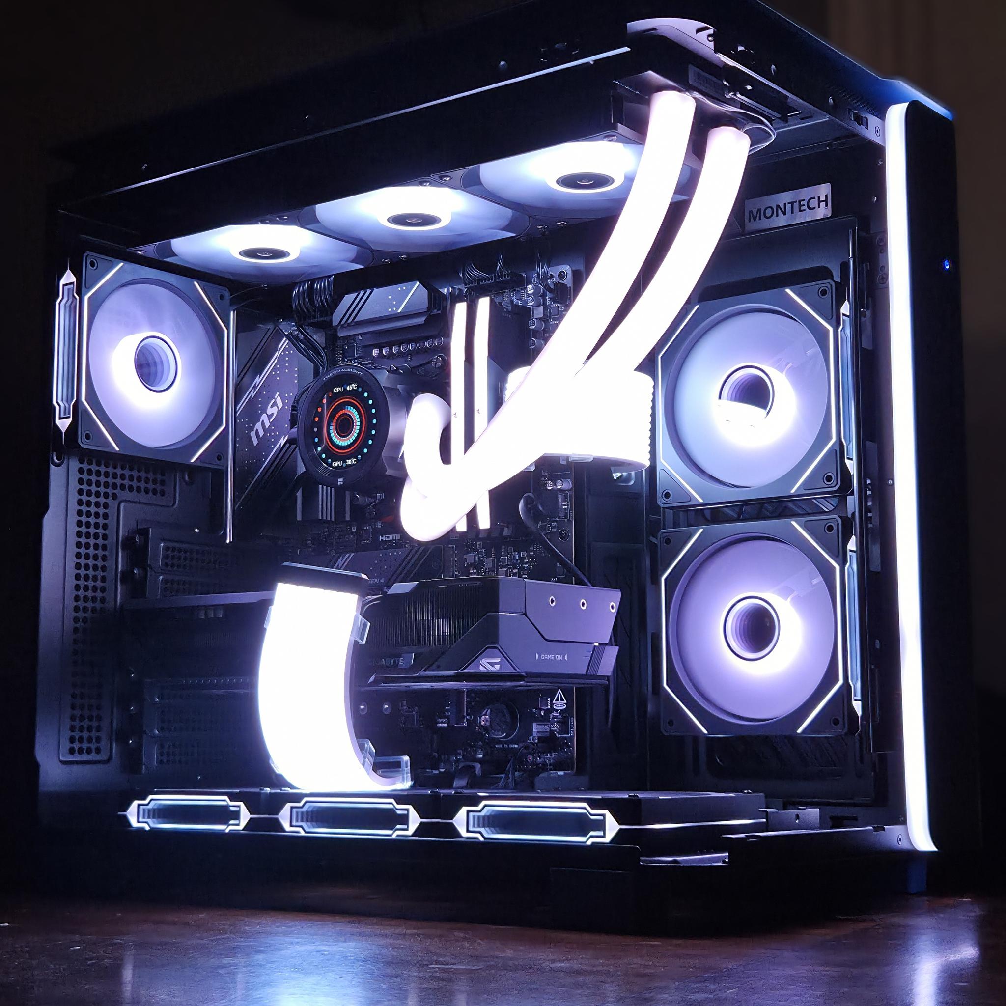 *SPRING BREAK SALE! THRU 3/20* Blue Lighting!⚡7800X3D/9070XT/32GB/2TB