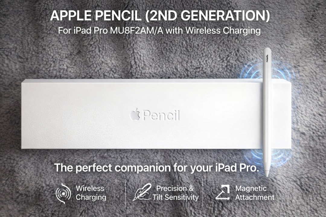 Apple Pencil 2nd Generation for iPad Pro MU8F2AM/A with Wireless