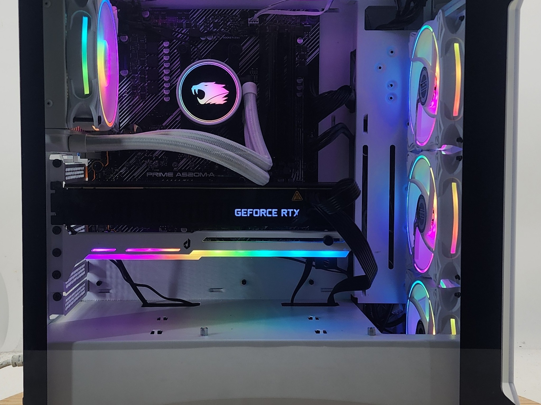 Gaming PC Ryzen 7 5700  16GB RAM 1TB SSD RTX 2070 SUPER 8GB Windows 11 Computer