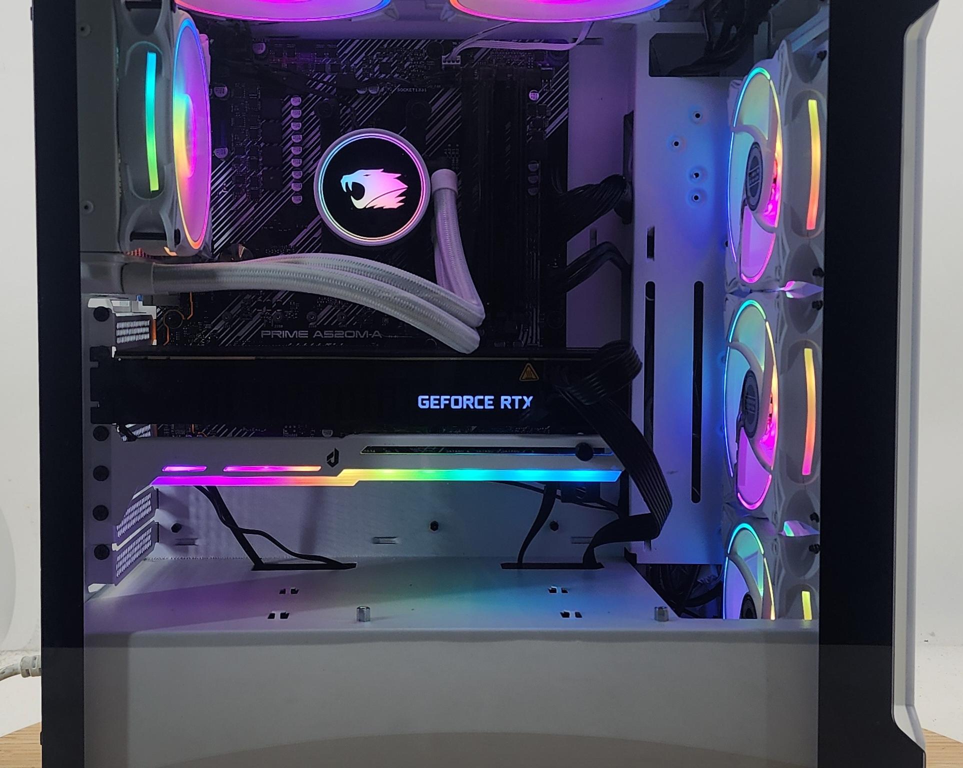 Gaming PC Ryzen 7 5700  16GB RAM 1TB SSD RTX 2070 SUPER 8GB Windows 11 Computer