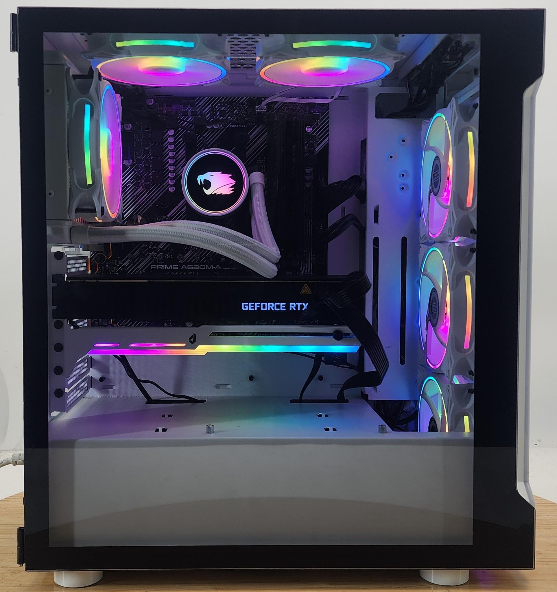 Gaming PC Ryzen 7 5700  16GB RAM 1TB SSD RTX 2070 SUPER 8GB Windows 11 Computer