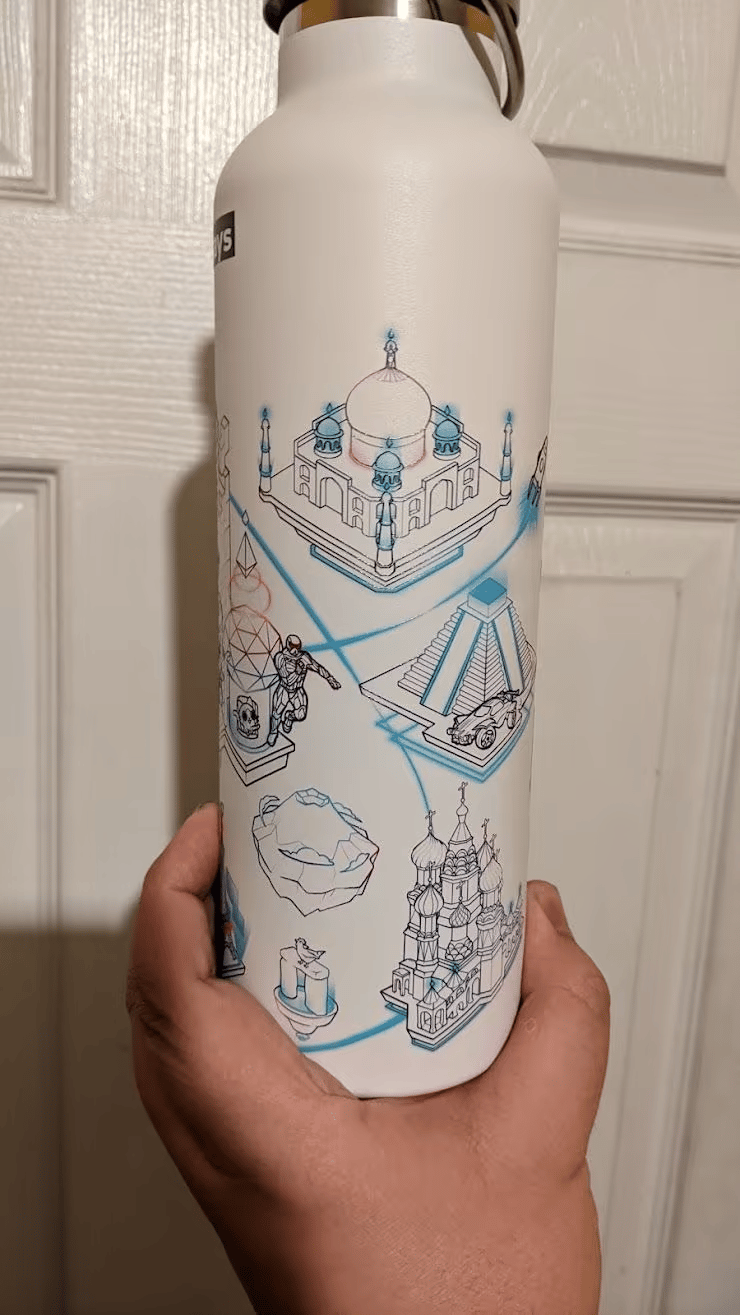 BNOB Intel Gamer Days 2021 Insulated Thermal Steel Water Bottle