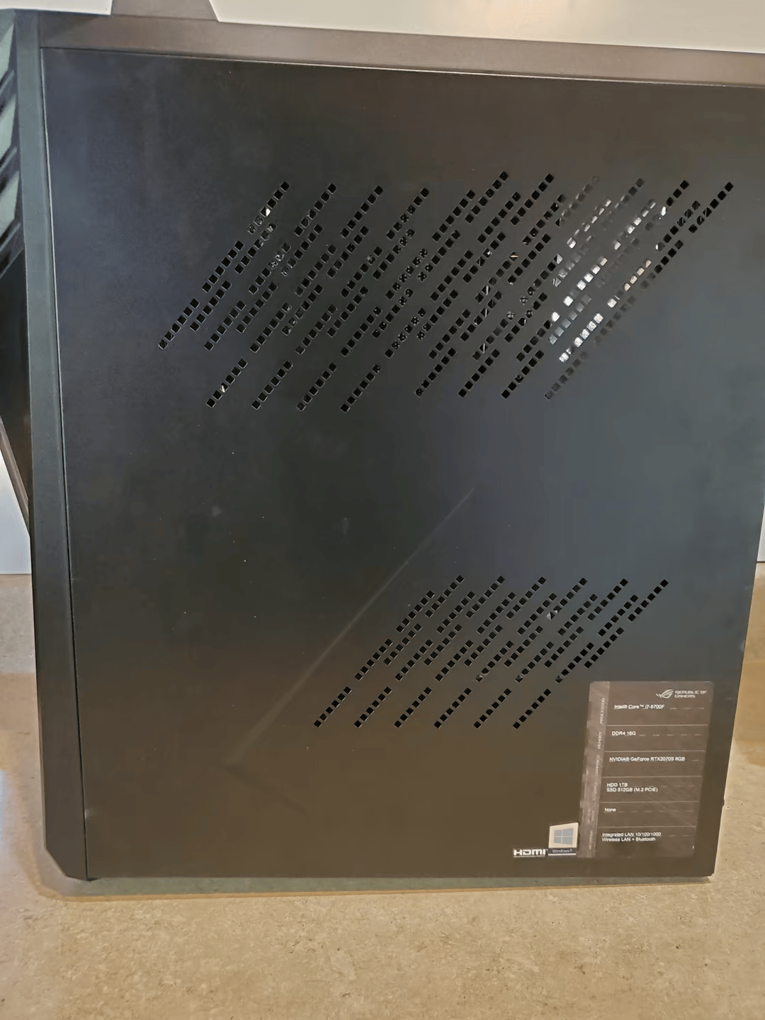 Asus Rog Strix Gaming Desktop Computer 2070 Super 