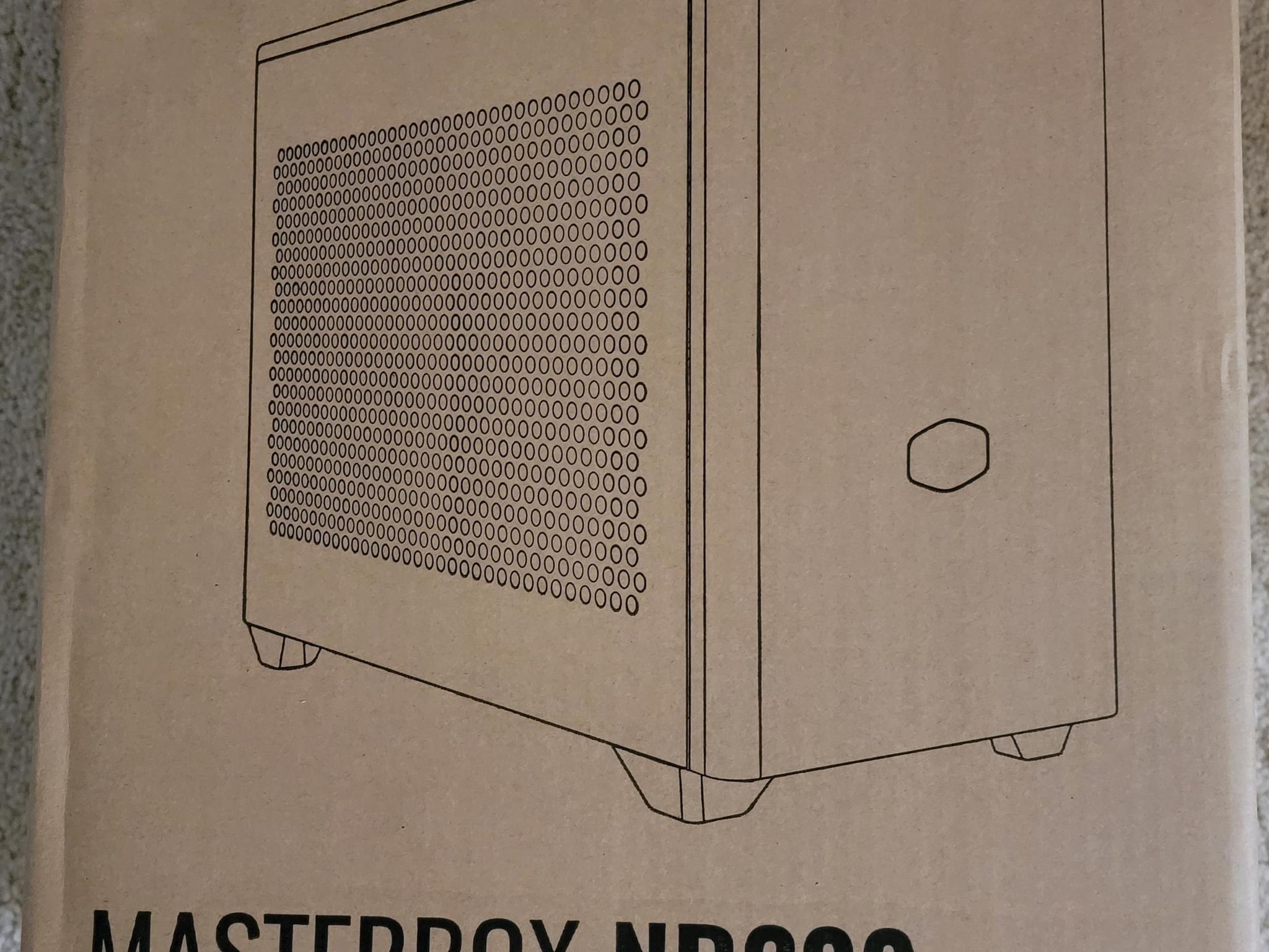 Cooler Master NR200 Small Form Factor Mini-ITX Black Case Brand New