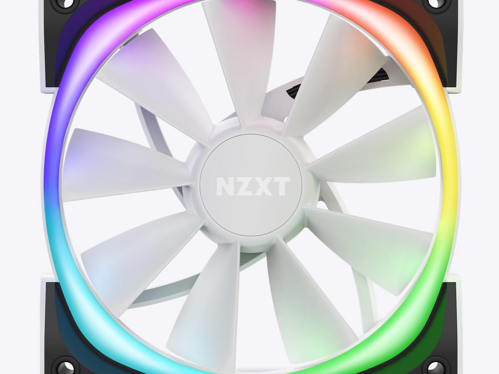 NZXT Aer RGB 2 120mm Fans White, Set of 3