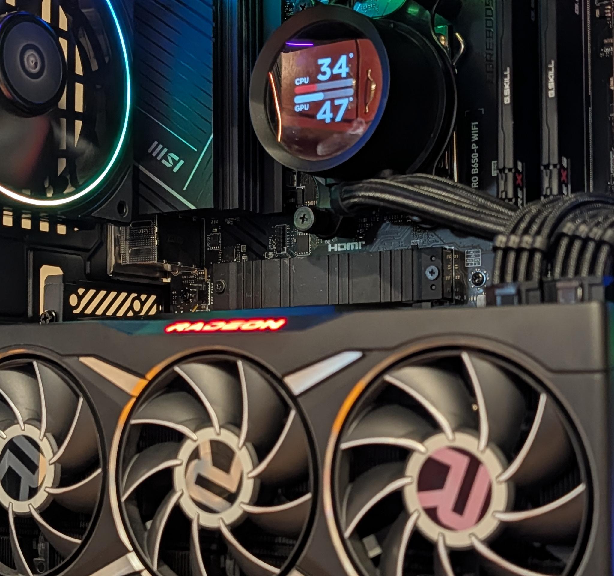 🌈 RX 6950 XT Gaming PC – Ryzen 7 7700X | Hyte Y40 RGB Build
