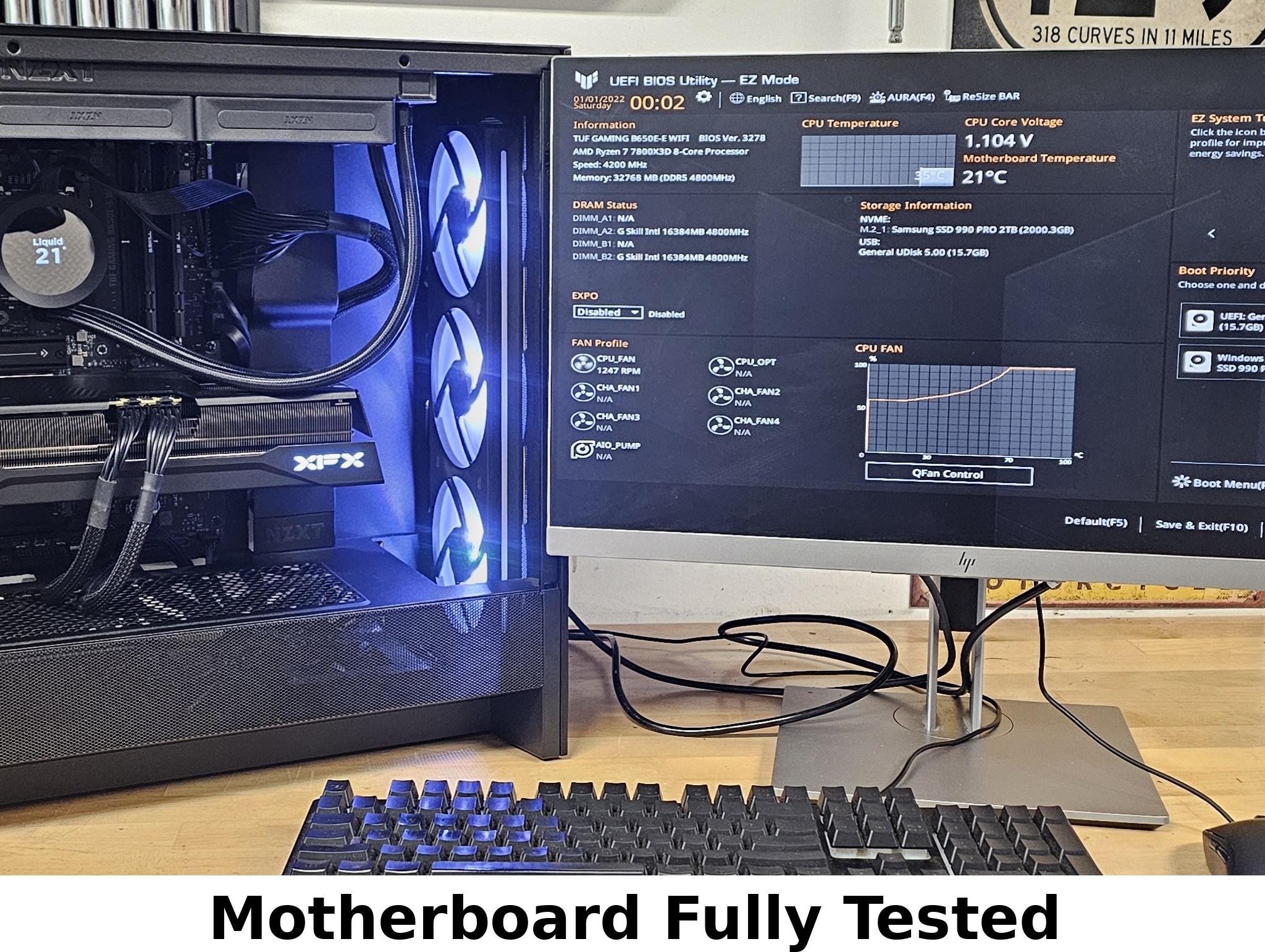 ASUS TUF Gaming B650E-E WiFi AMD AM5 DDR5 ATX Motherboard