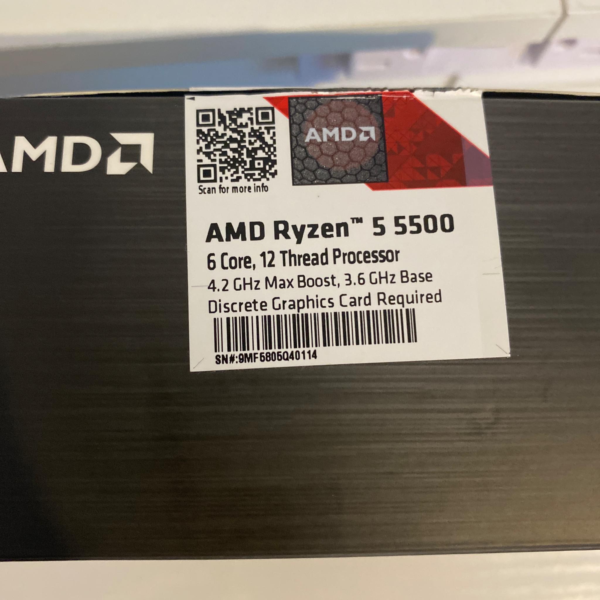 Ryzen 5 5500