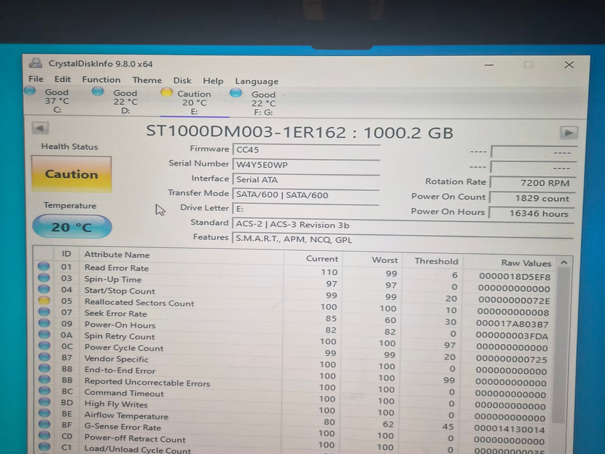 Seagate Desktop HDD 1tb