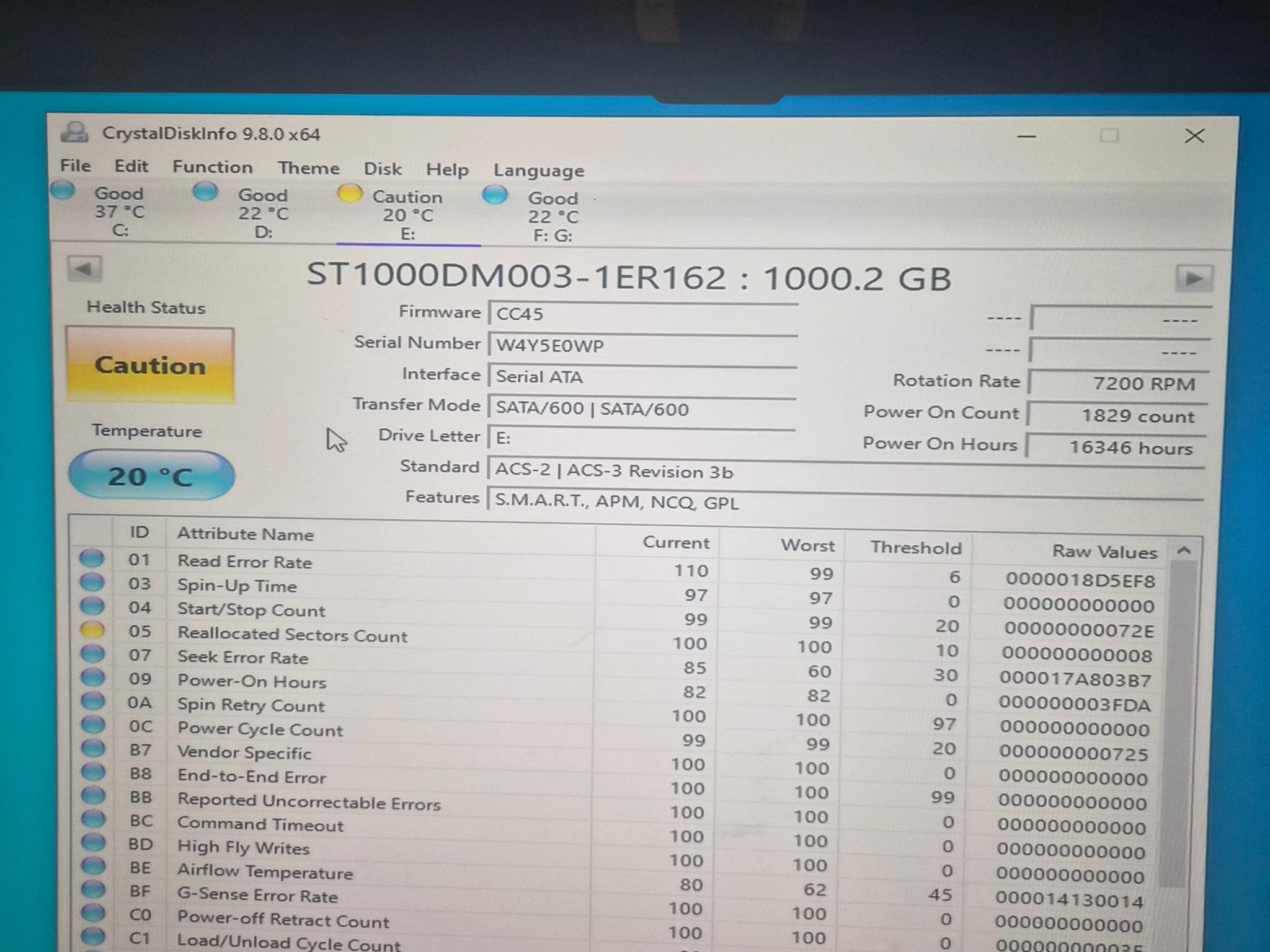 Seagate Desktop HDD 1tb