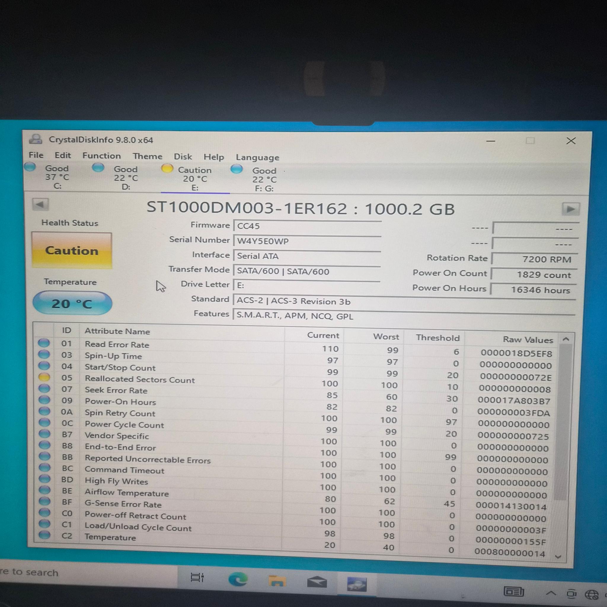 Seagate Desktop HDD 1tb
