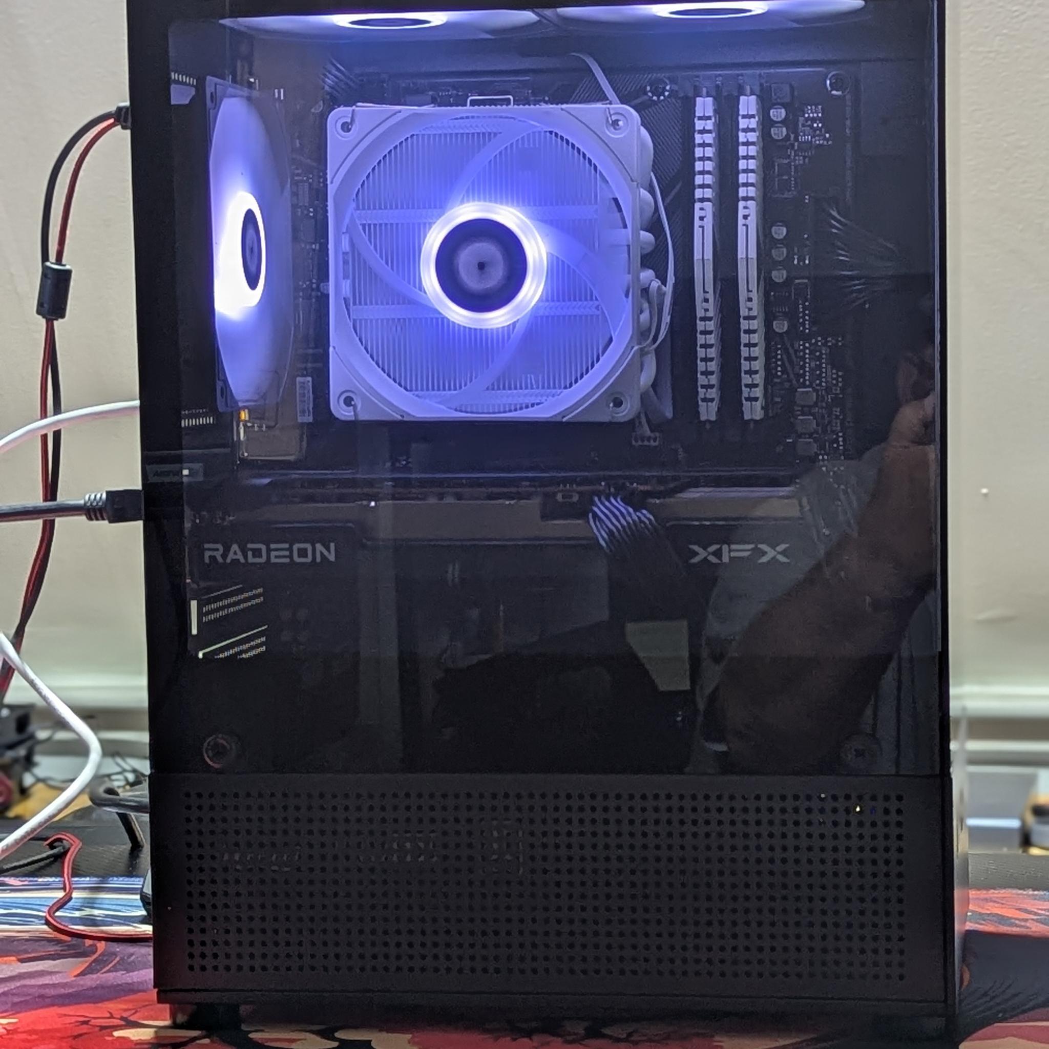 GAMING PC|AMD RYZEN 7 3800X|16GB DDR4 3200|512GB SSD|XFX RADEON RX 6600 8GB|WINDOWS 11 HOME ACTIVE