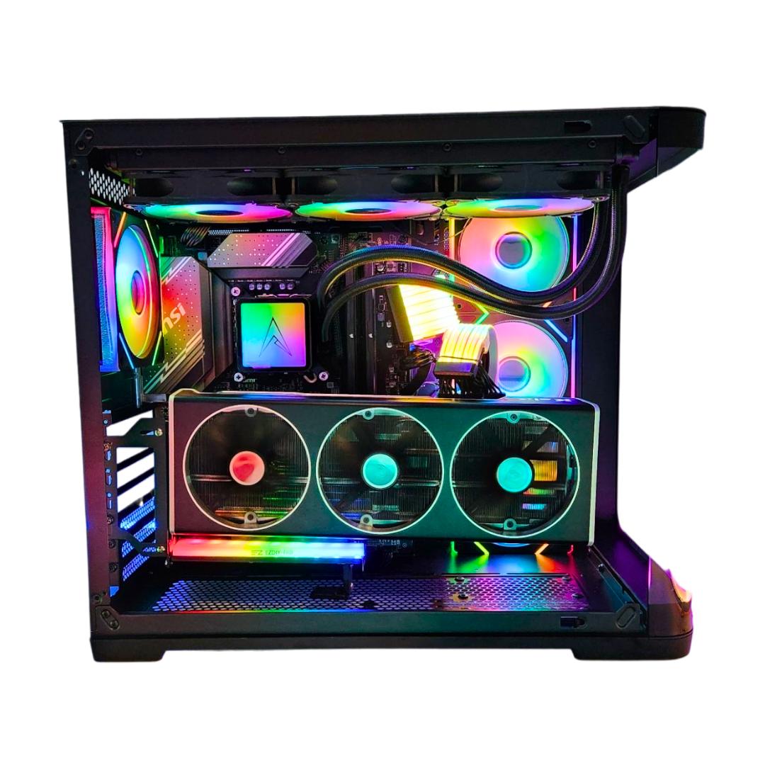 🌟 Divine 😶‍🌫️: RX 7900 XTX | Intel i9 12900k | 32GB DDR5 | 2TB SSD | 7 RGB Fans | Black Gaming PC